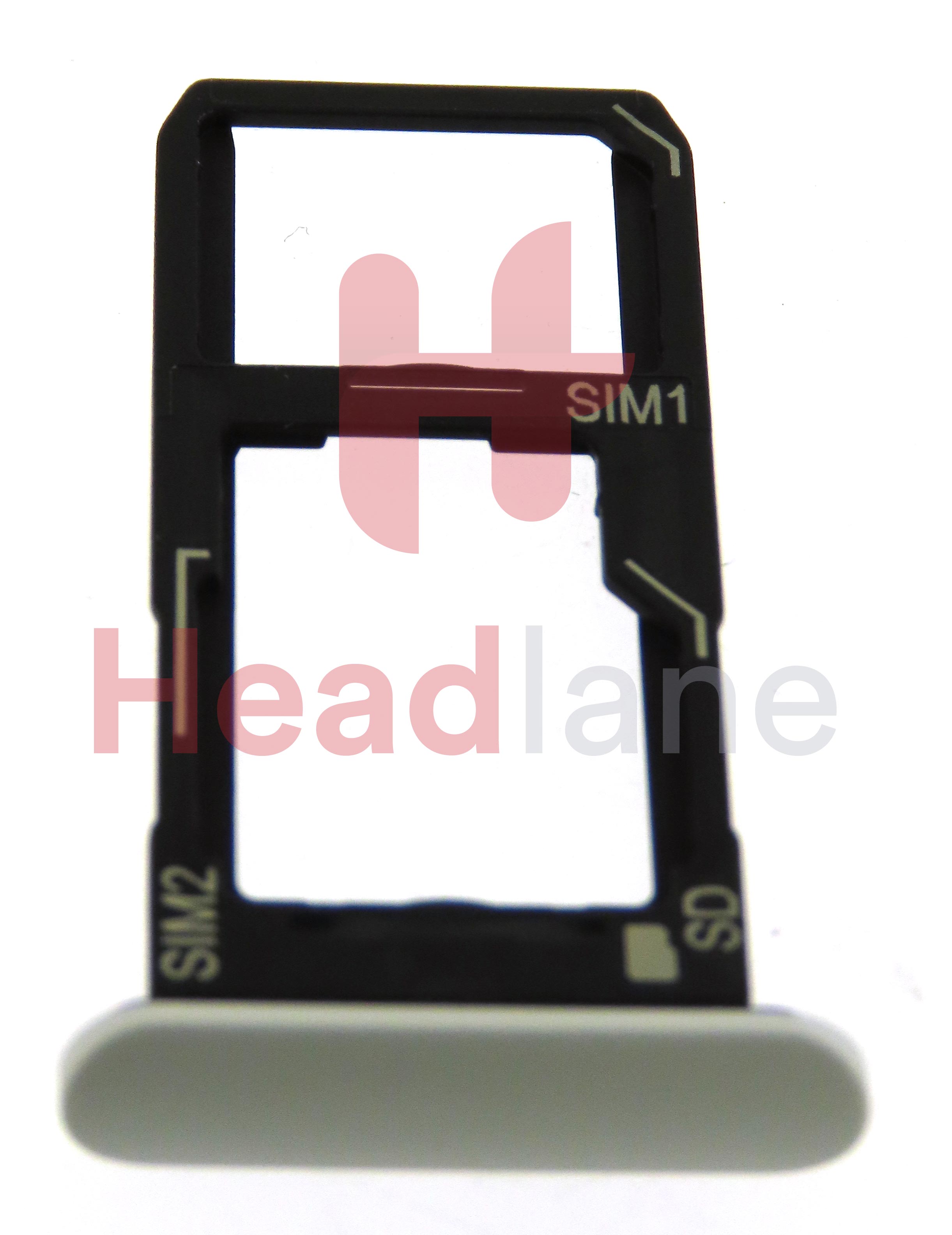 Sony XQ-AU52 Xperia 10 II (Dual SIM) Memory Card / SIM Card Tray - White