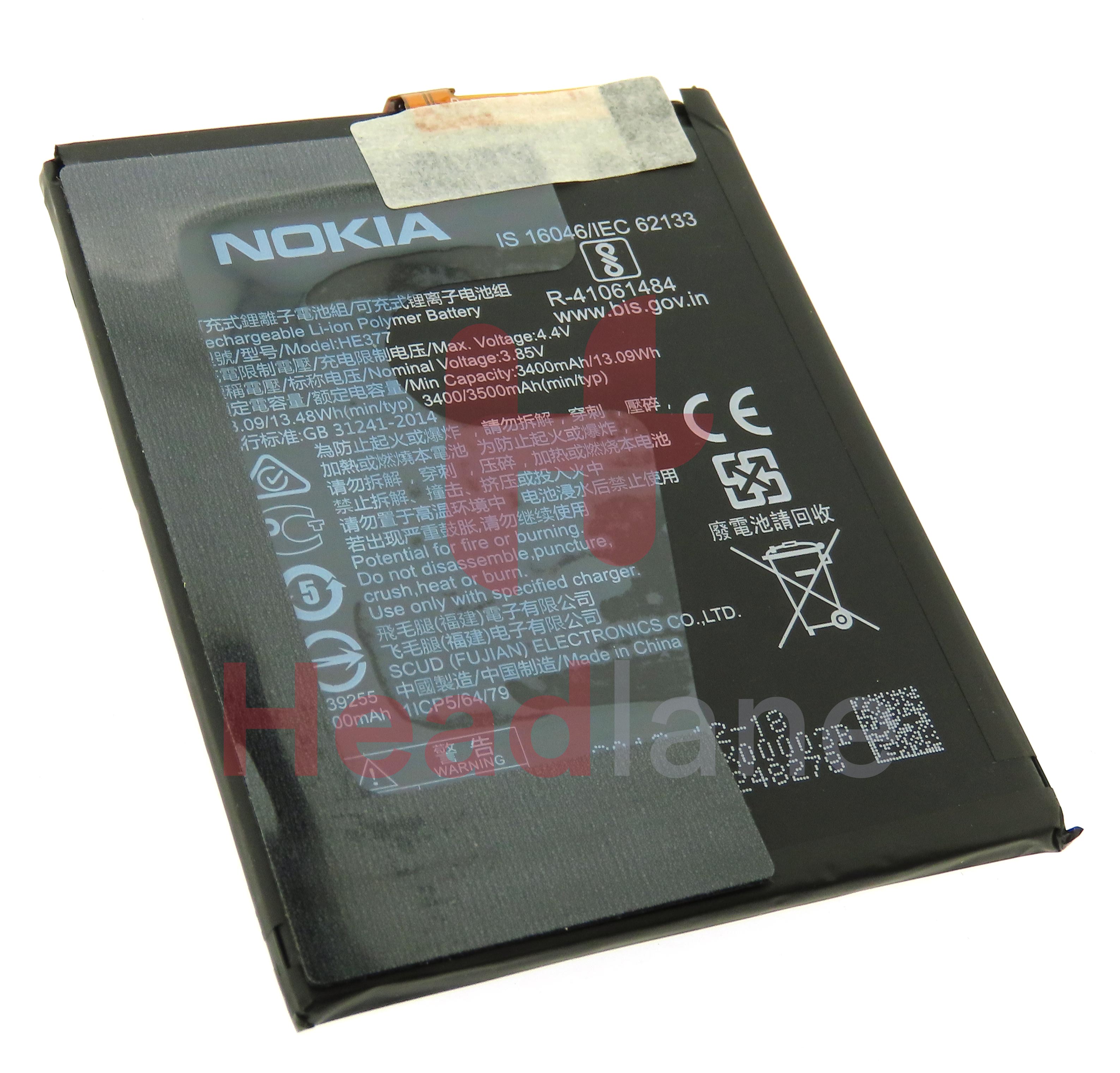 Nokia TA-1119  TA-1121 TA-1128 TA-1131 8.1 / X7 Battery