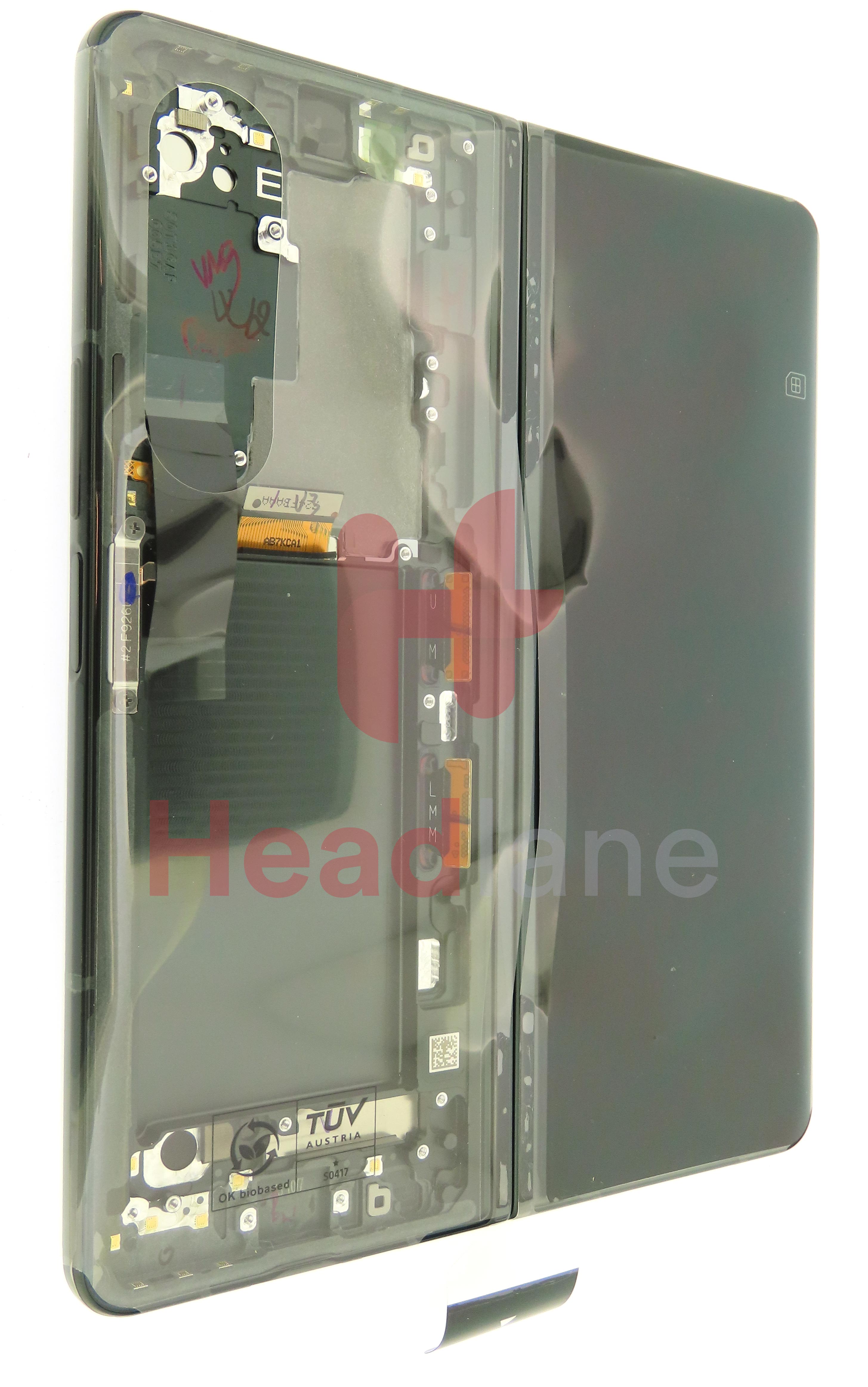 Samsung SM-F926 Galaxy Z Fold3 5G LCD Display / Screen + Touch - Phantom Green