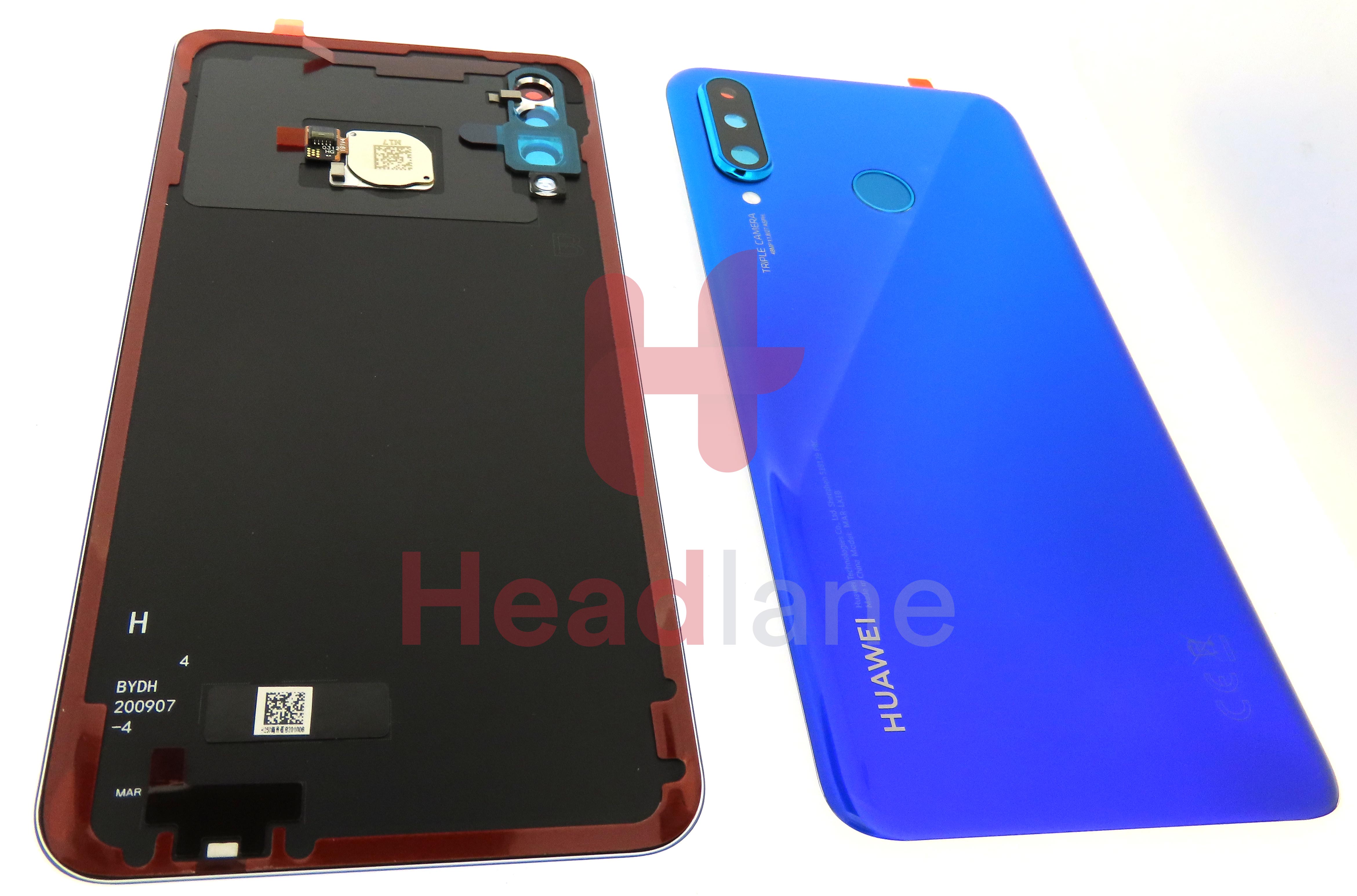 Huawei P30 Lite (New Edition) Back / Battery Cover - Blue (MAR-LX1B 48MP Rear Camera)