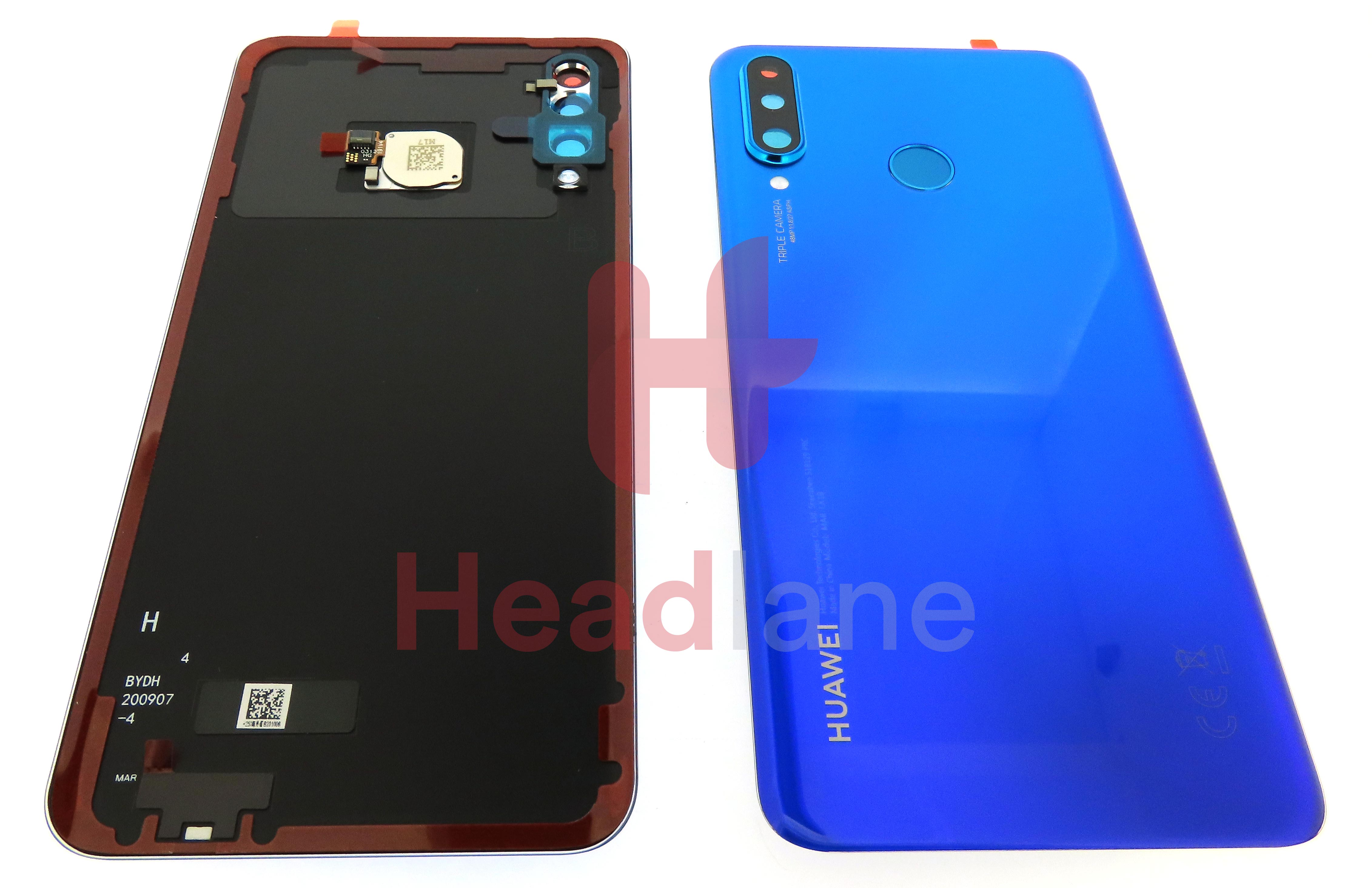 Huawei P30 Lite (New Edition) Back / Battery Cover - Blue (MAR-LX1B 48MP Rear Camera)