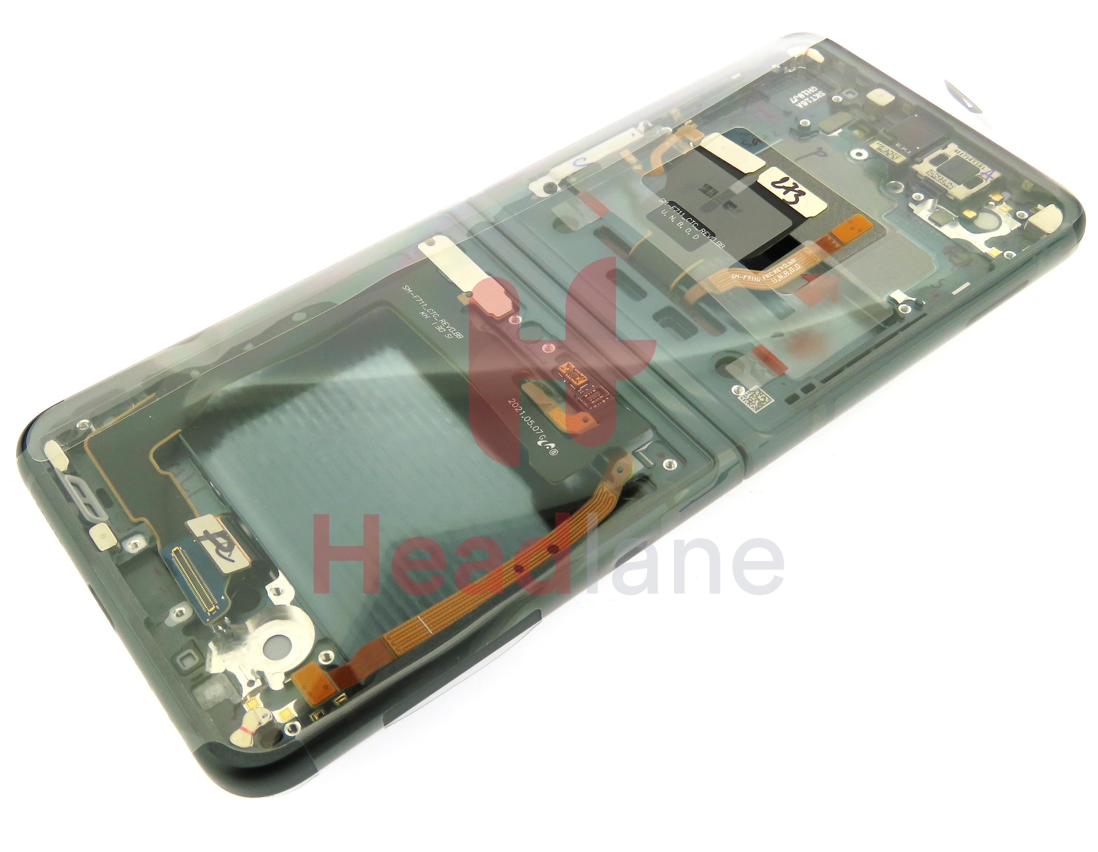 Samsung SM-F711 Galaxy Z Flip3 5G LCD Display / Screen + Touch - Green