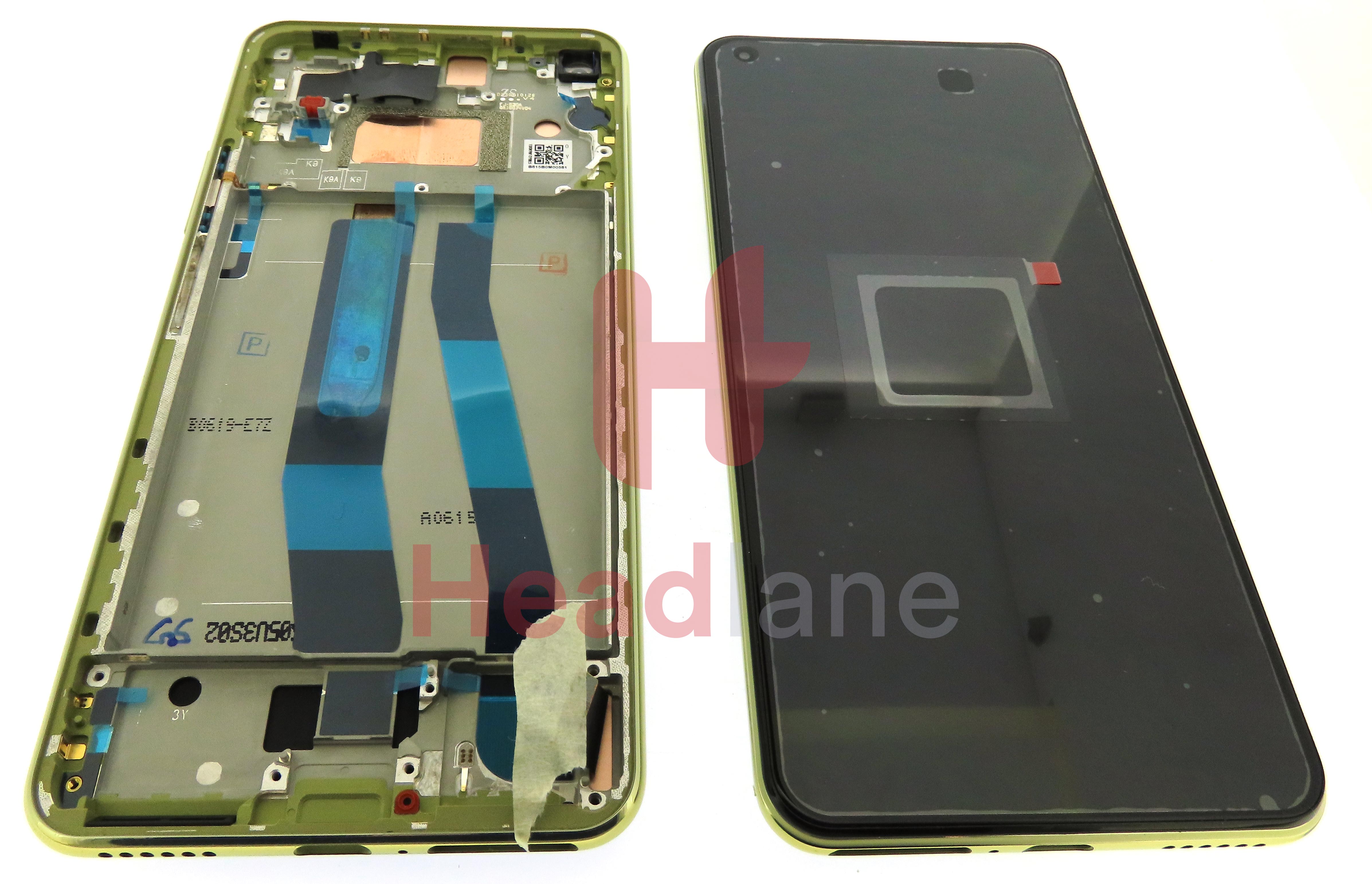 Xiaomi Mi 11 Lite 5G LCD Display / Screen + Touch - Yellow