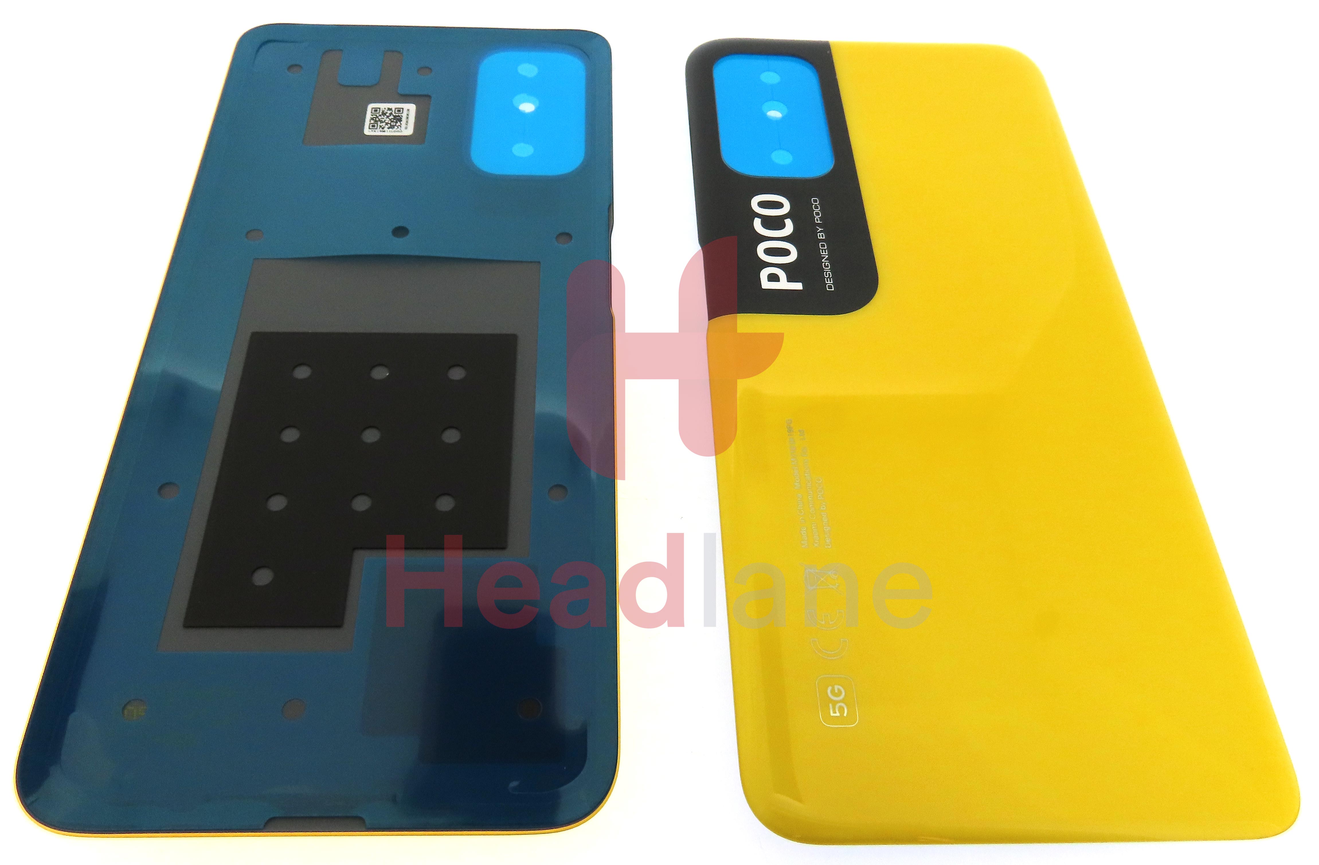 Xiaomi Poco M3 Pro Back / Battery Cover - Yellow