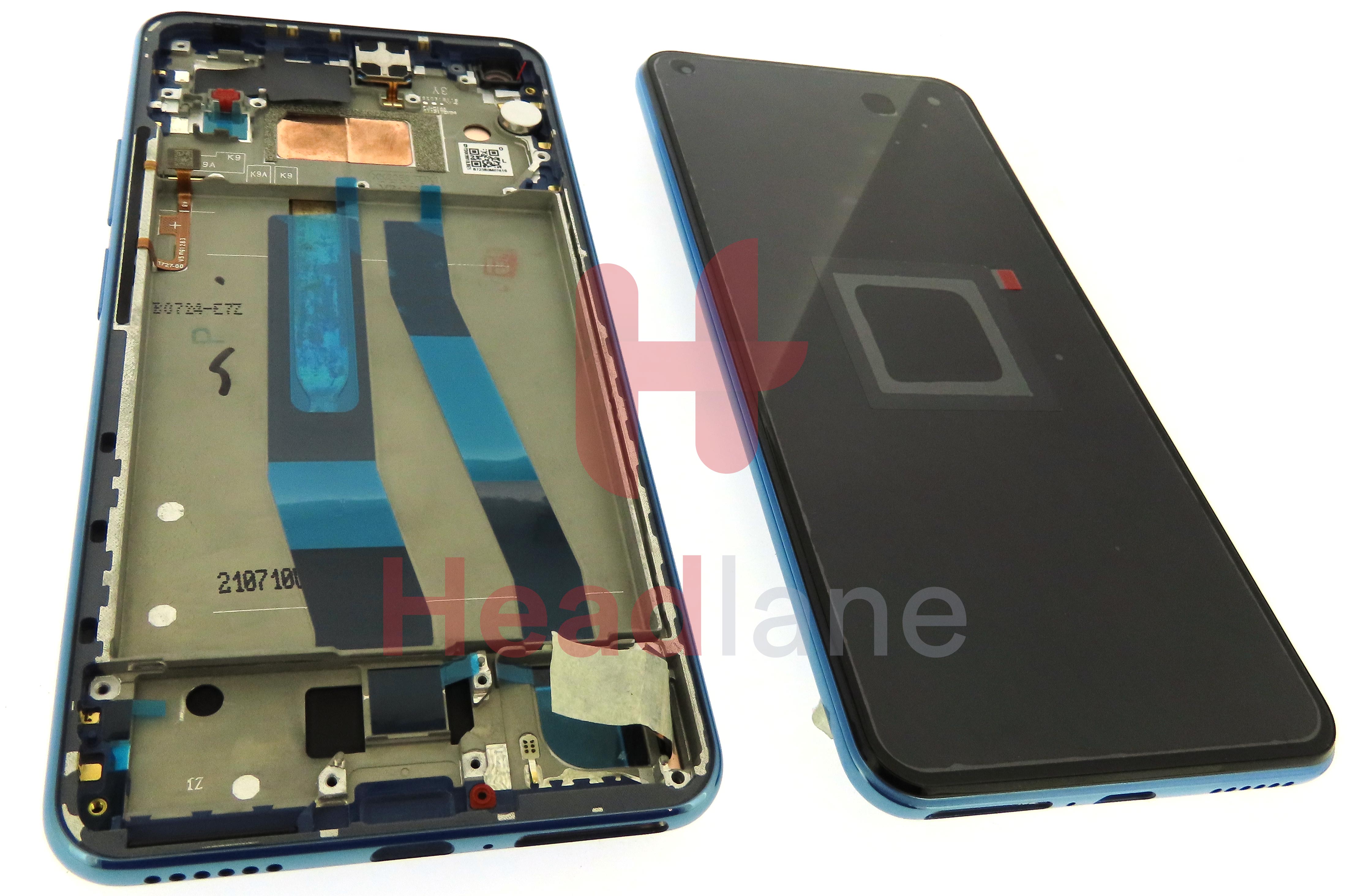 Xiaomi Mi 11 Lite 4G LCD Display / Screen + Touch - Blue