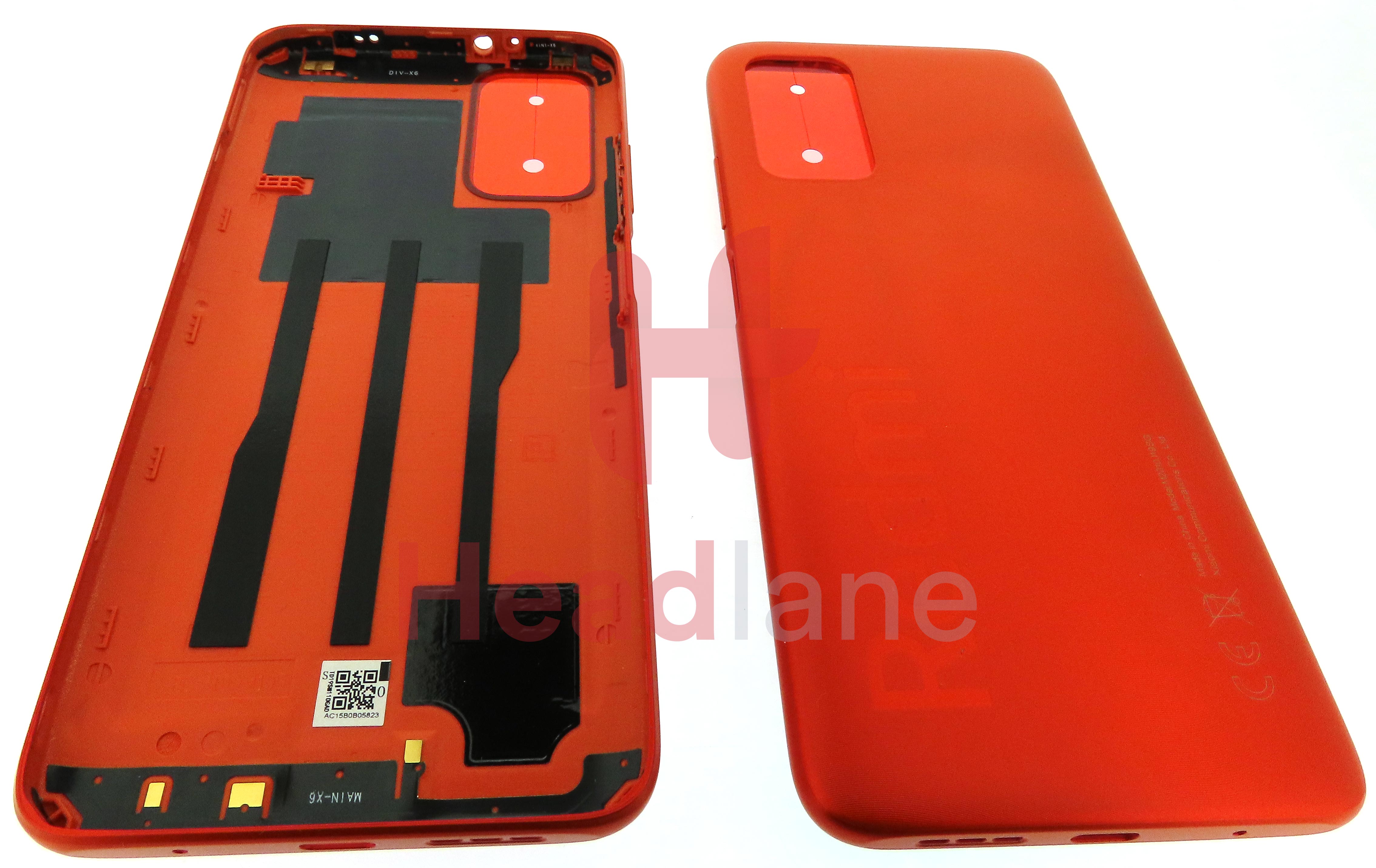 Xiaomi Redmi 9T Back / Battery Cover - Orange