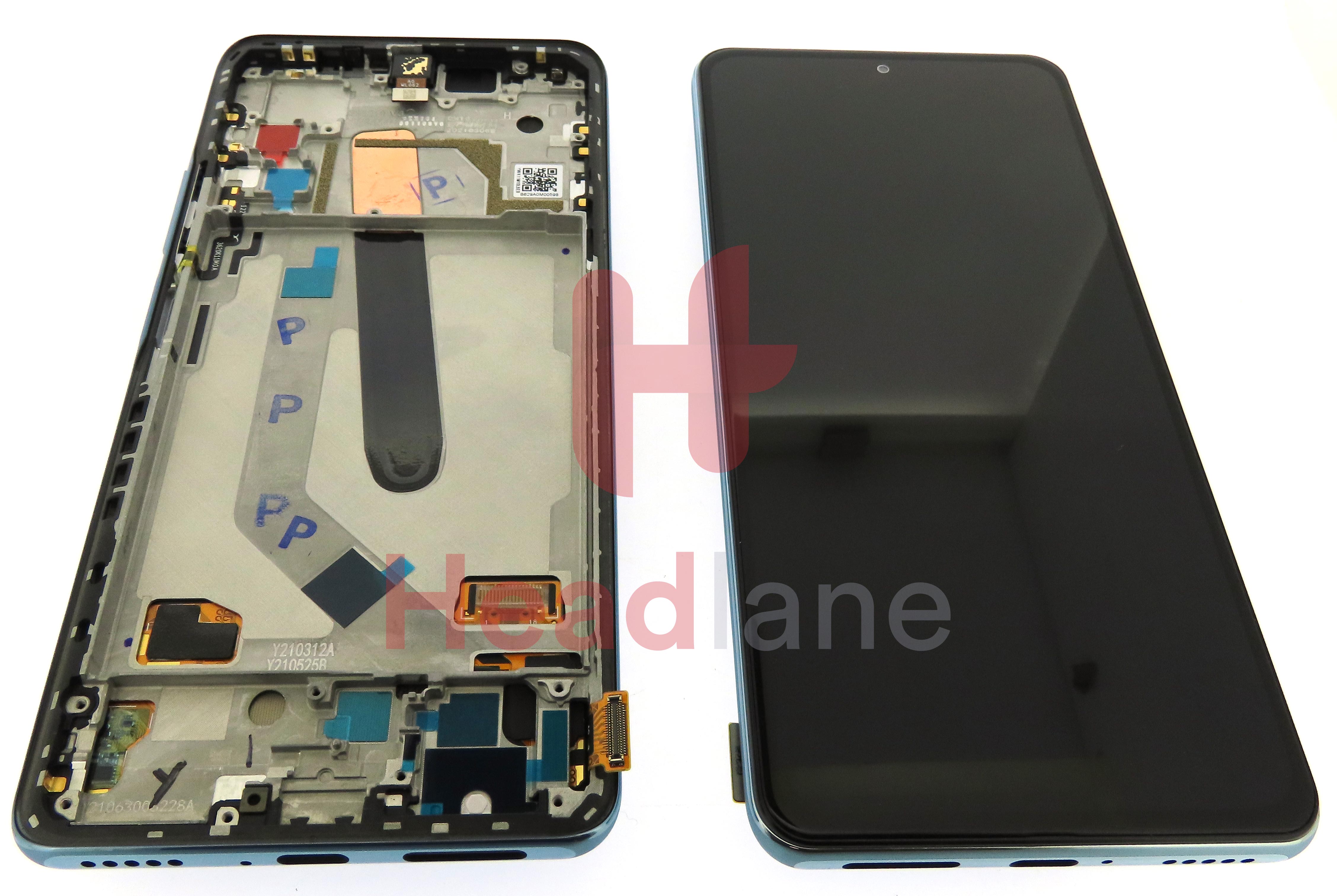 Xiaomi Poco F3 LCD Display / Screen + Touch - Blue