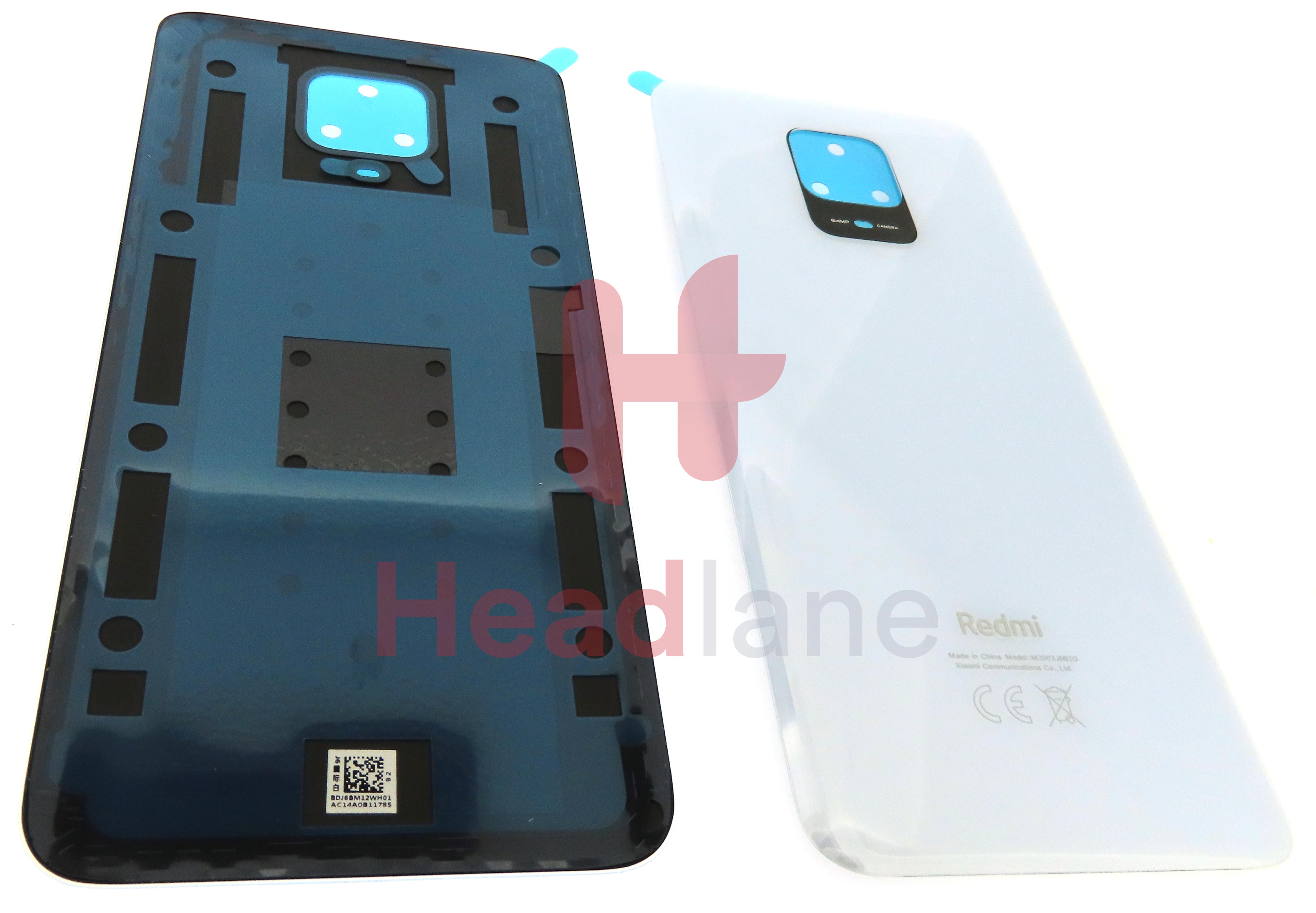 Xiaomi Redmi Note 9 Pro Back / Battery Cover - White
