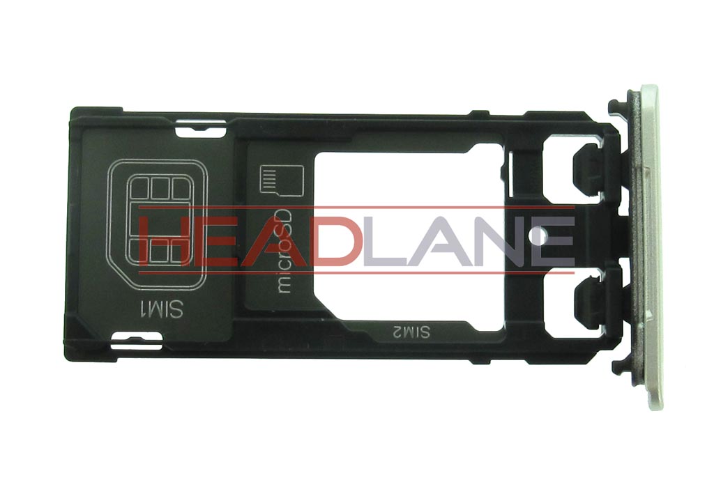 Sony F5122 Xperia X SIM Tray Cap (Dual SIM) - White