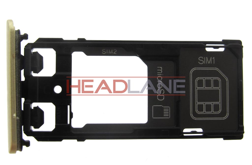 Sony F5122 Xperia X SIM Tray Cap (Dual SIM) - Lime