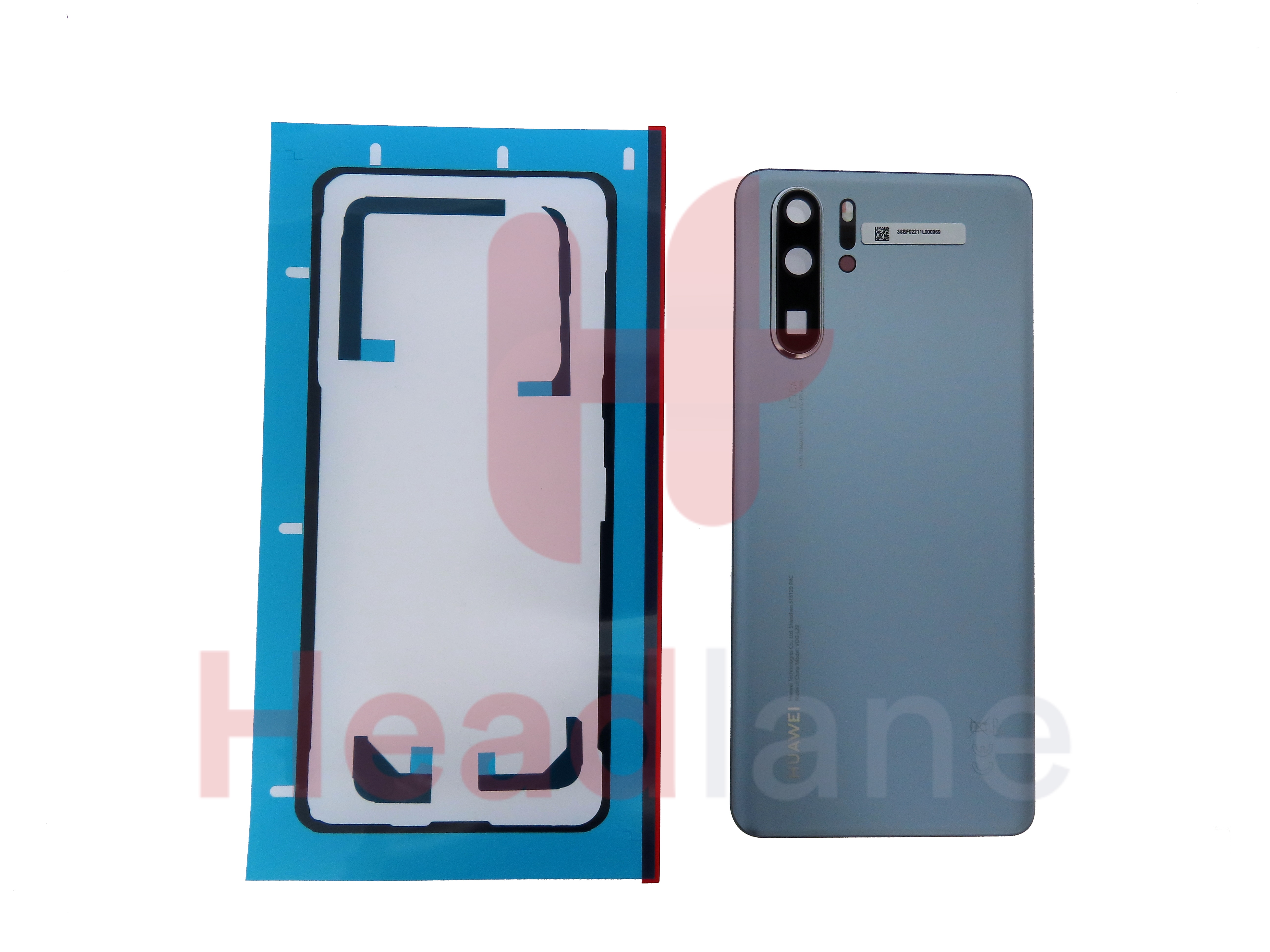 Huawei P30 Pro / New Edition Back / Battery Cover - Silver