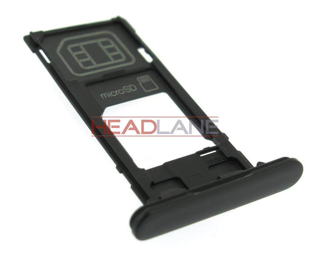 Sony F5321 Xperia X Compact SIM Tray - Black