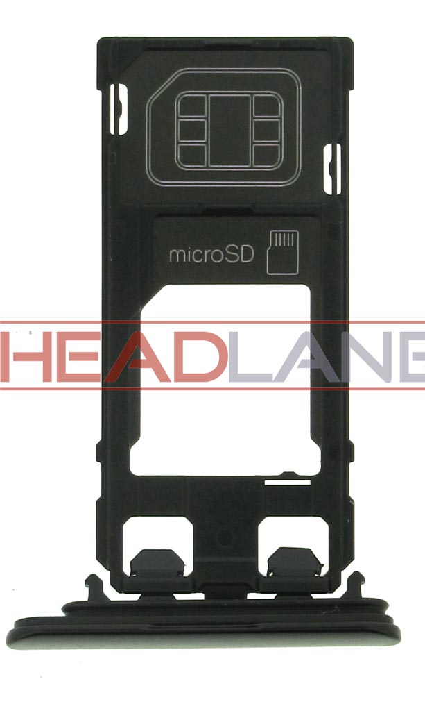 Sony F8331 Xperia XZ SIM / MicroSD Card Tray - Black