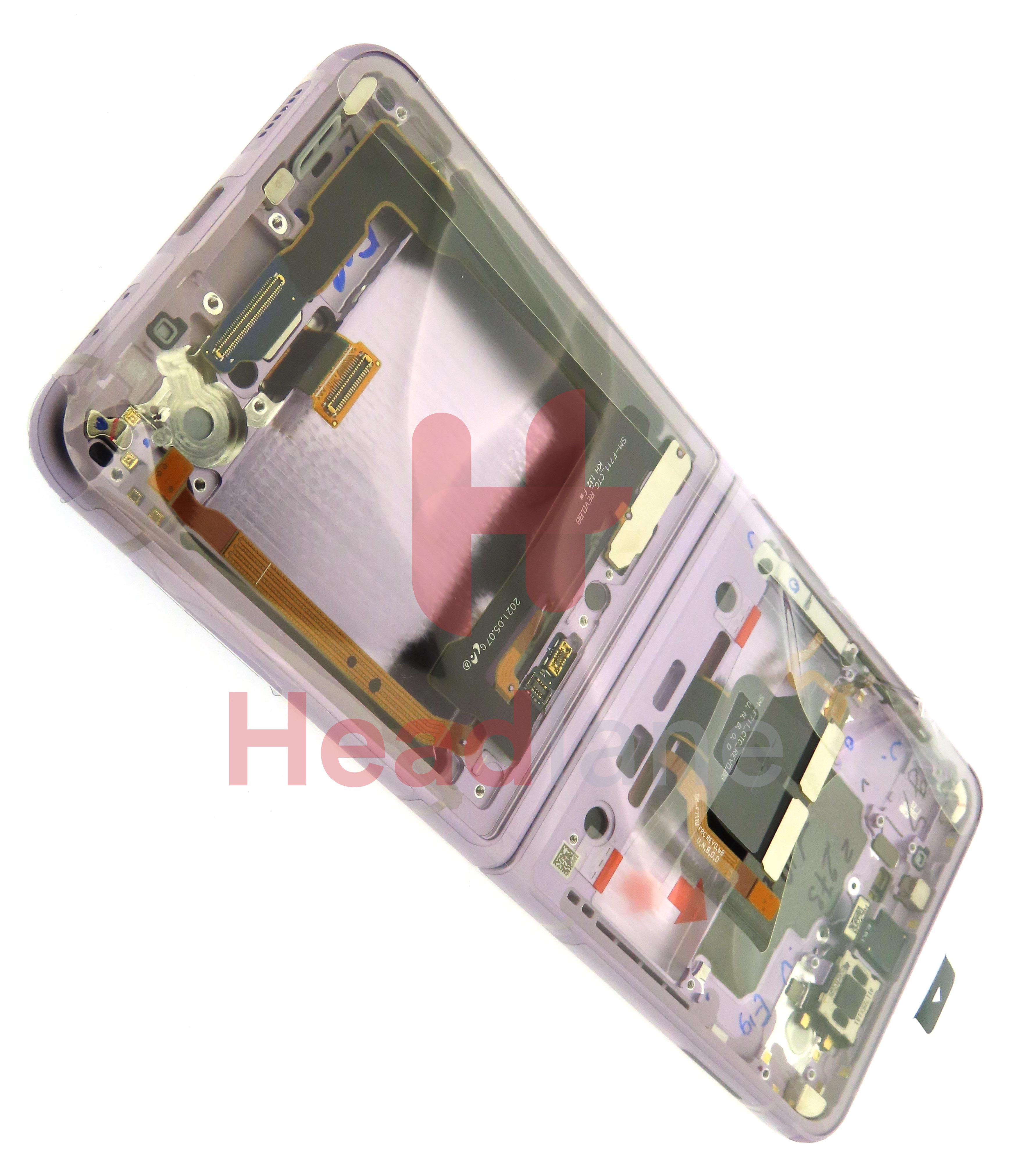 Samsung SM-F711 Galaxy Z Flip3 5G LCD Display / Screen + Touch - Lavender