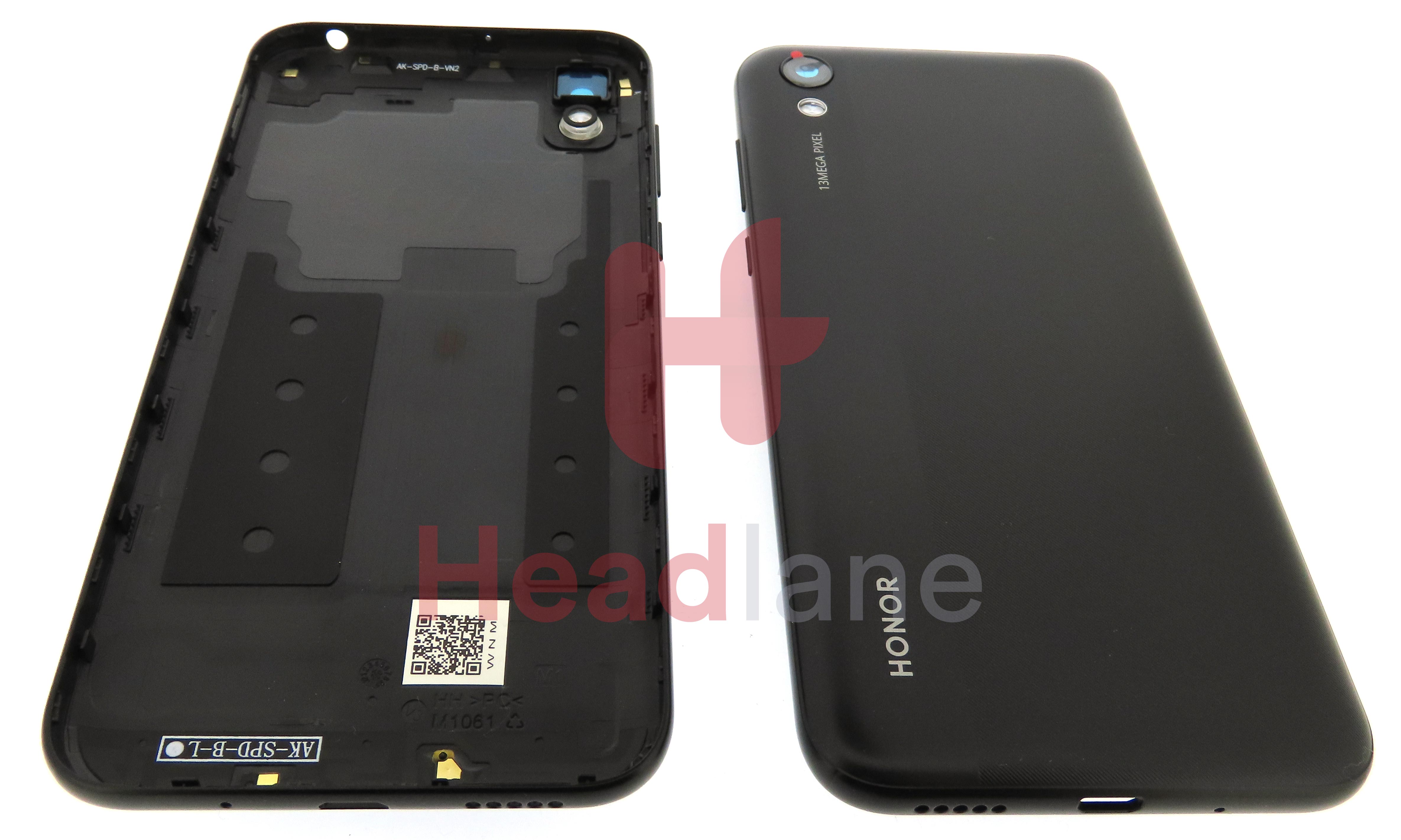 Huawei Honor 8S Back / Battery Cover - Black (Single SIM)