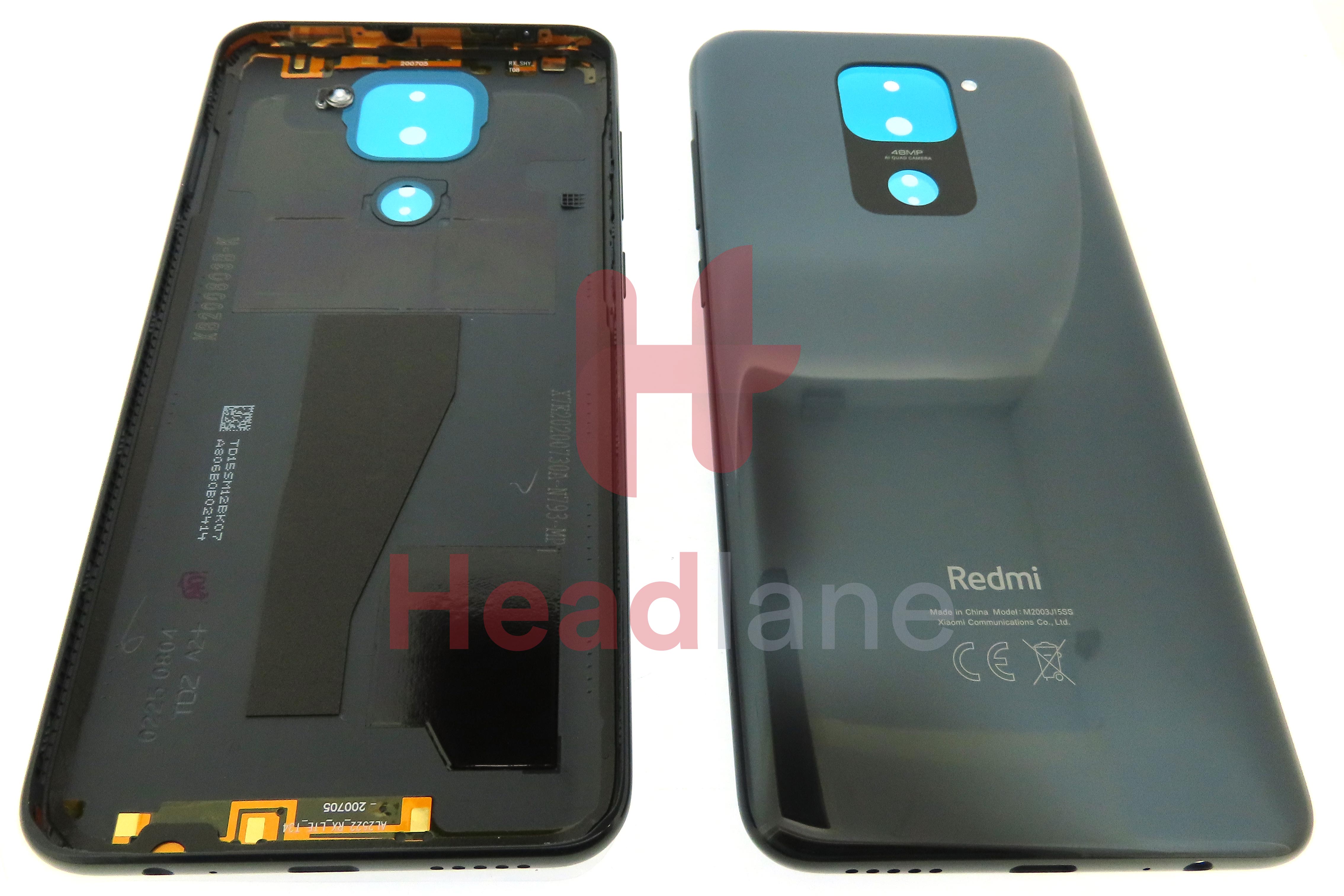 Xiaomi Redmi Note 9 Back / Battery Cover - Black