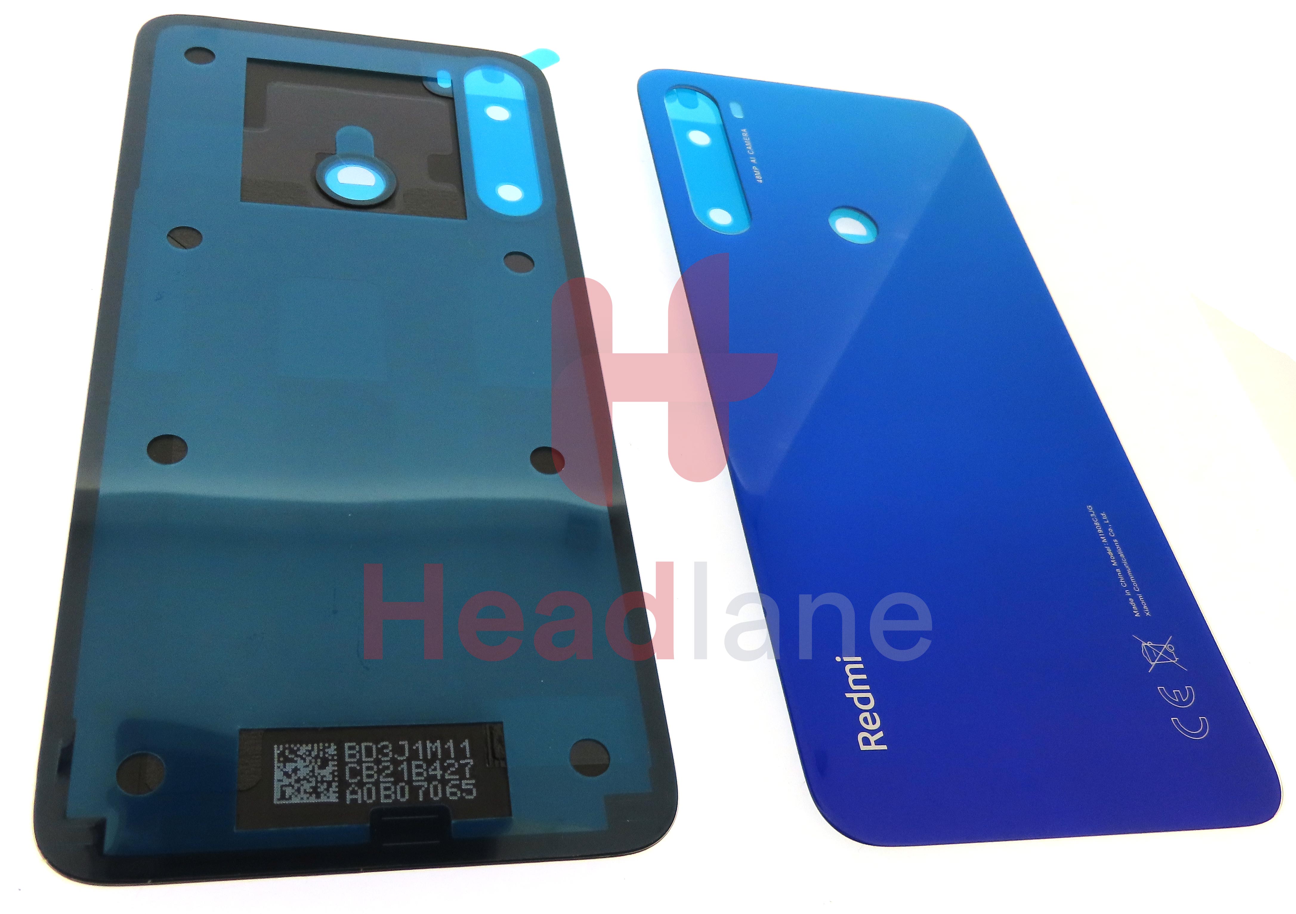 Xiaomi Redmi Note 8 (2021) Back / Battery Cover - Blue