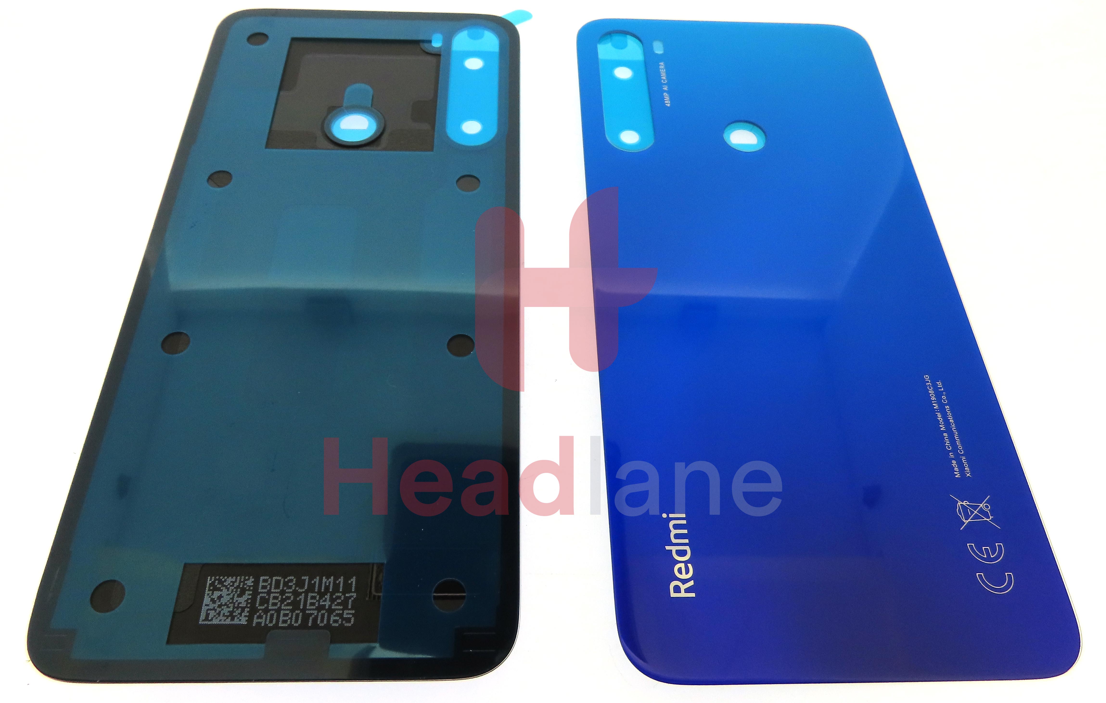 Xiaomi Redmi Note 8 (2021) Back / Battery Cover - Blue