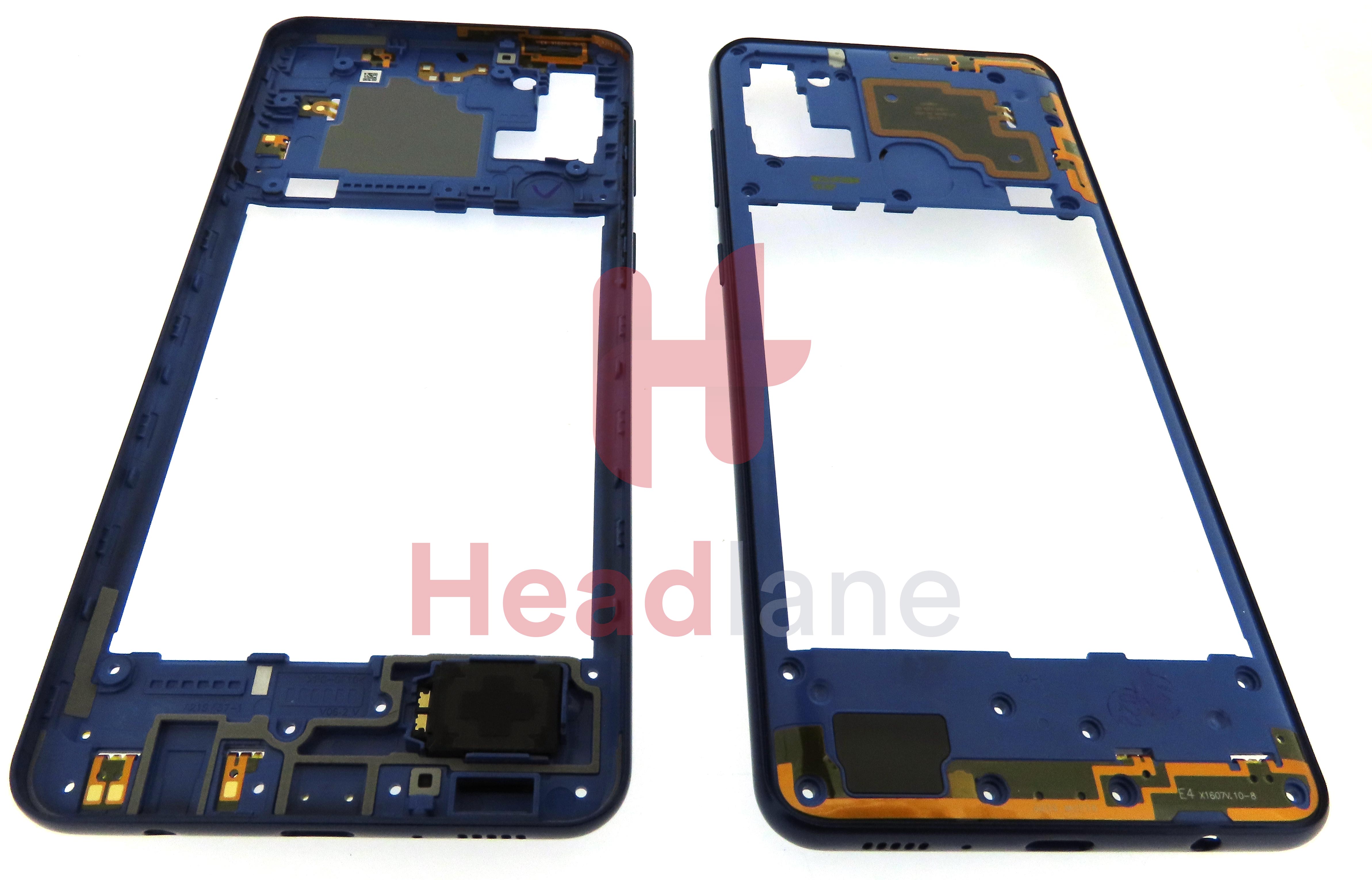 Samsung SM-A217 Galaxy A21s Middle Cover / Chassis - Blue
