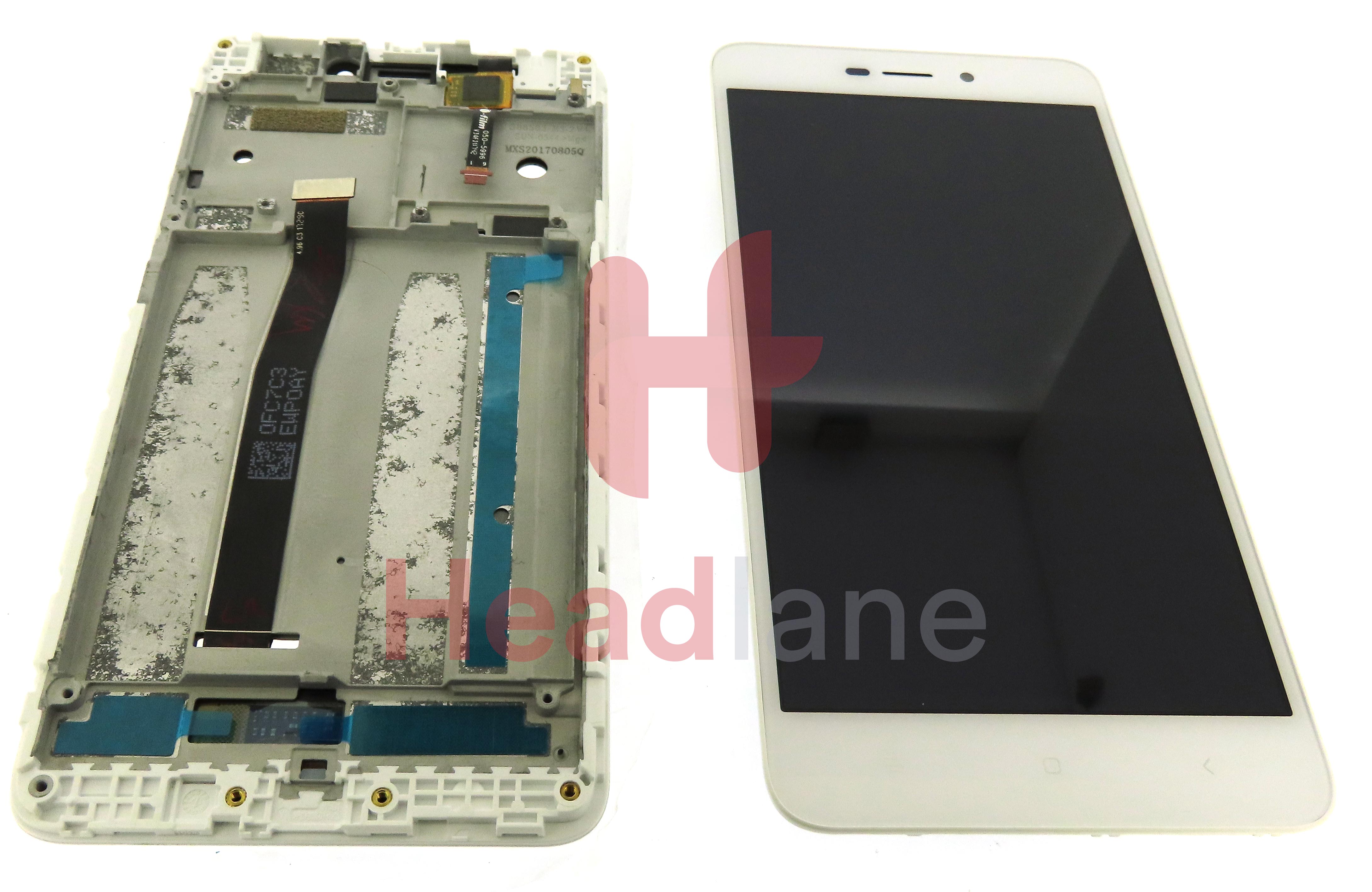 Xiaomi Redmi 4A LCD Display / Screen + Touch - White