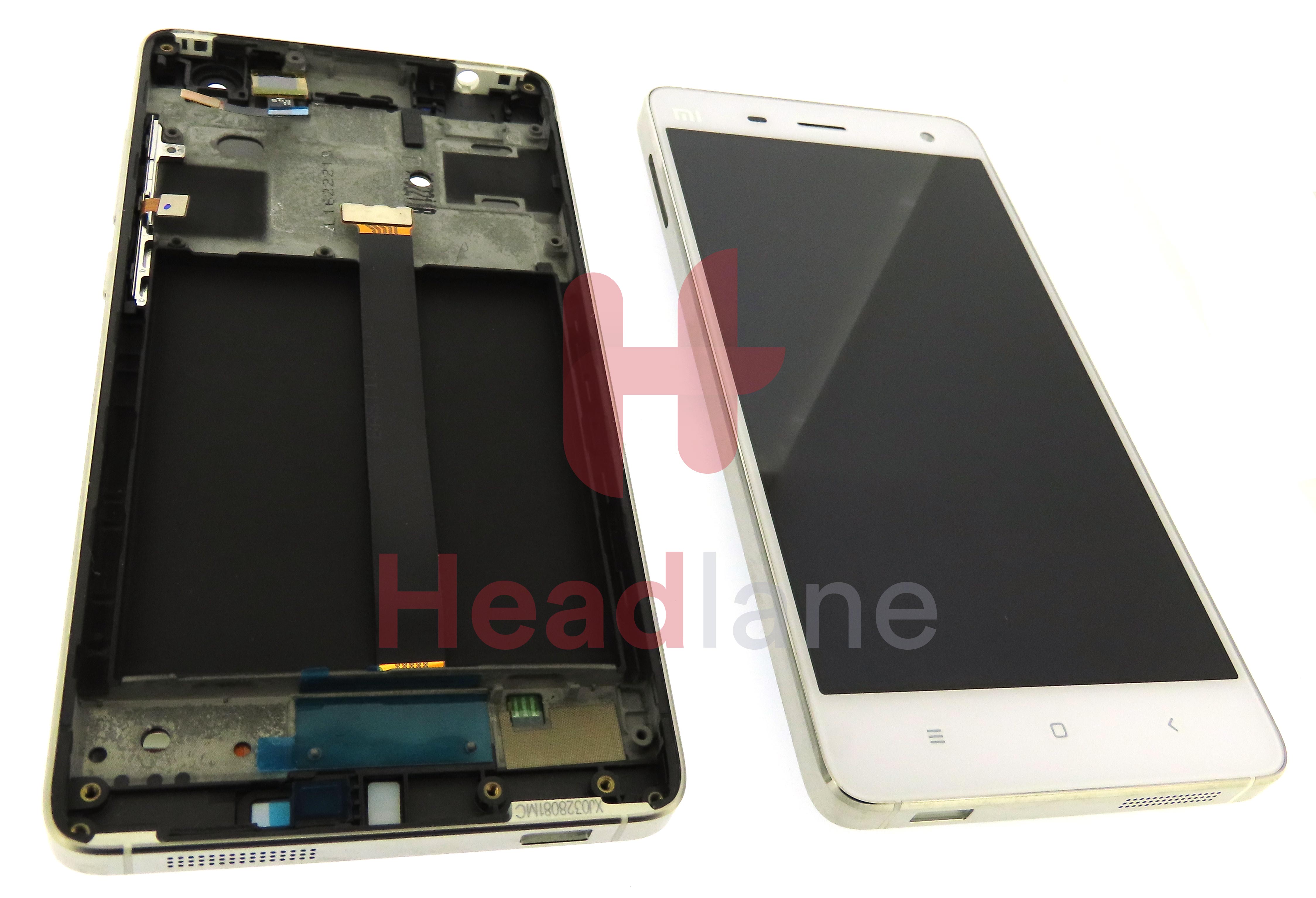 Xiaomi Mi 4 LCD Display / Screen + Touch - White