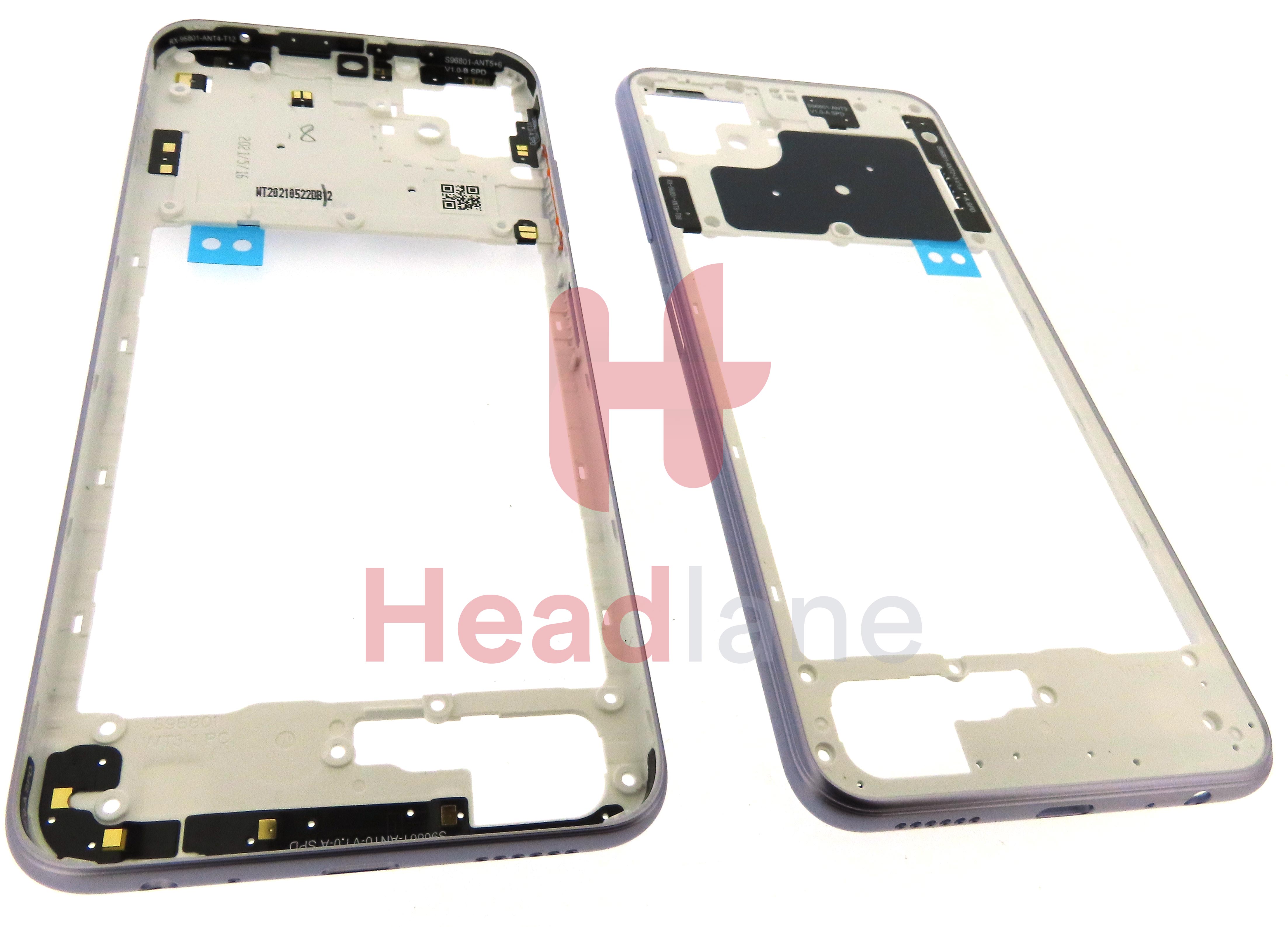 Samsung SM-A226 Galaxy A22 5G Middle Cover / Chassis - Violet