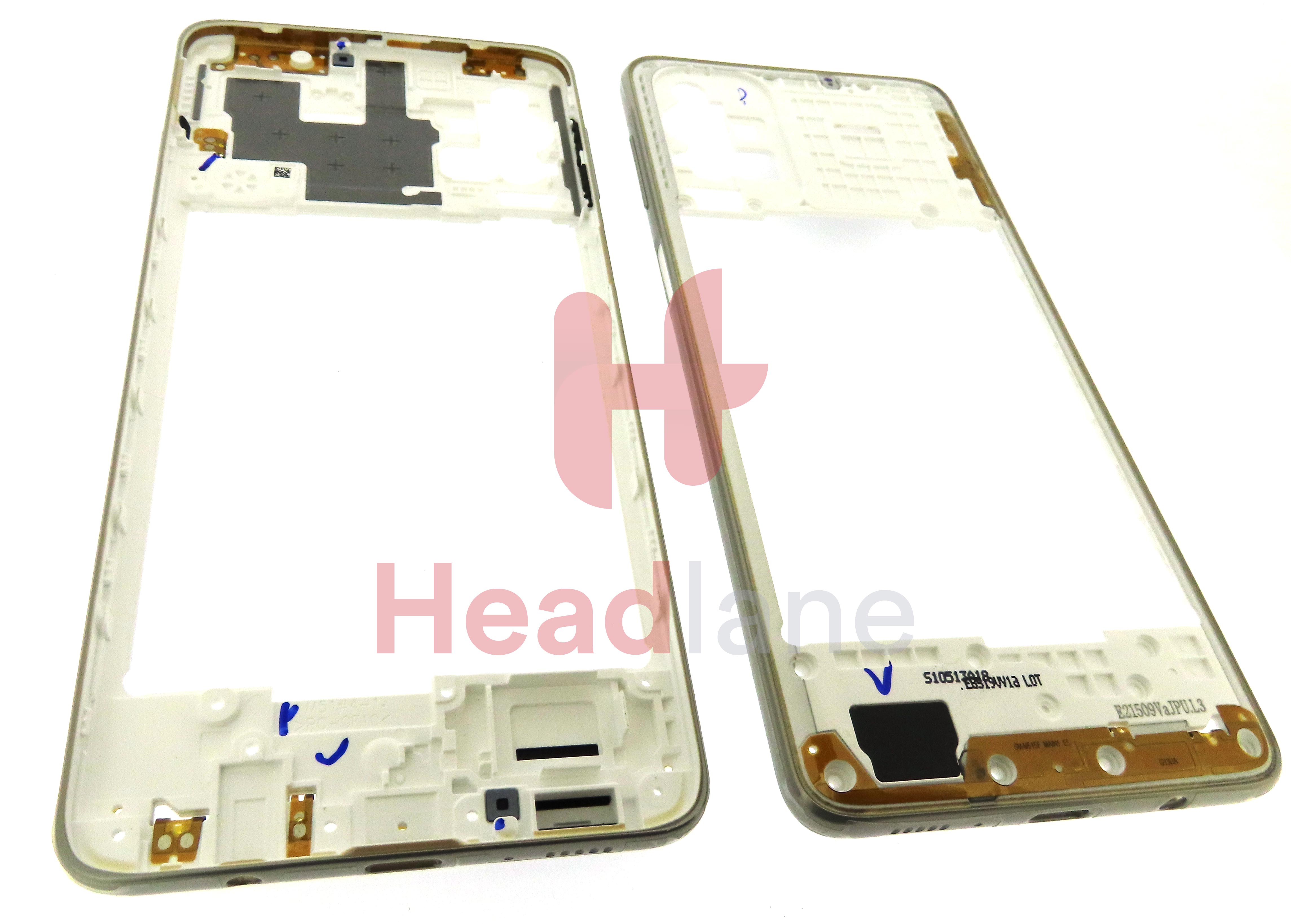 Samsung SM-M515 Galaxy M51 Middle Cover / Chassis - White