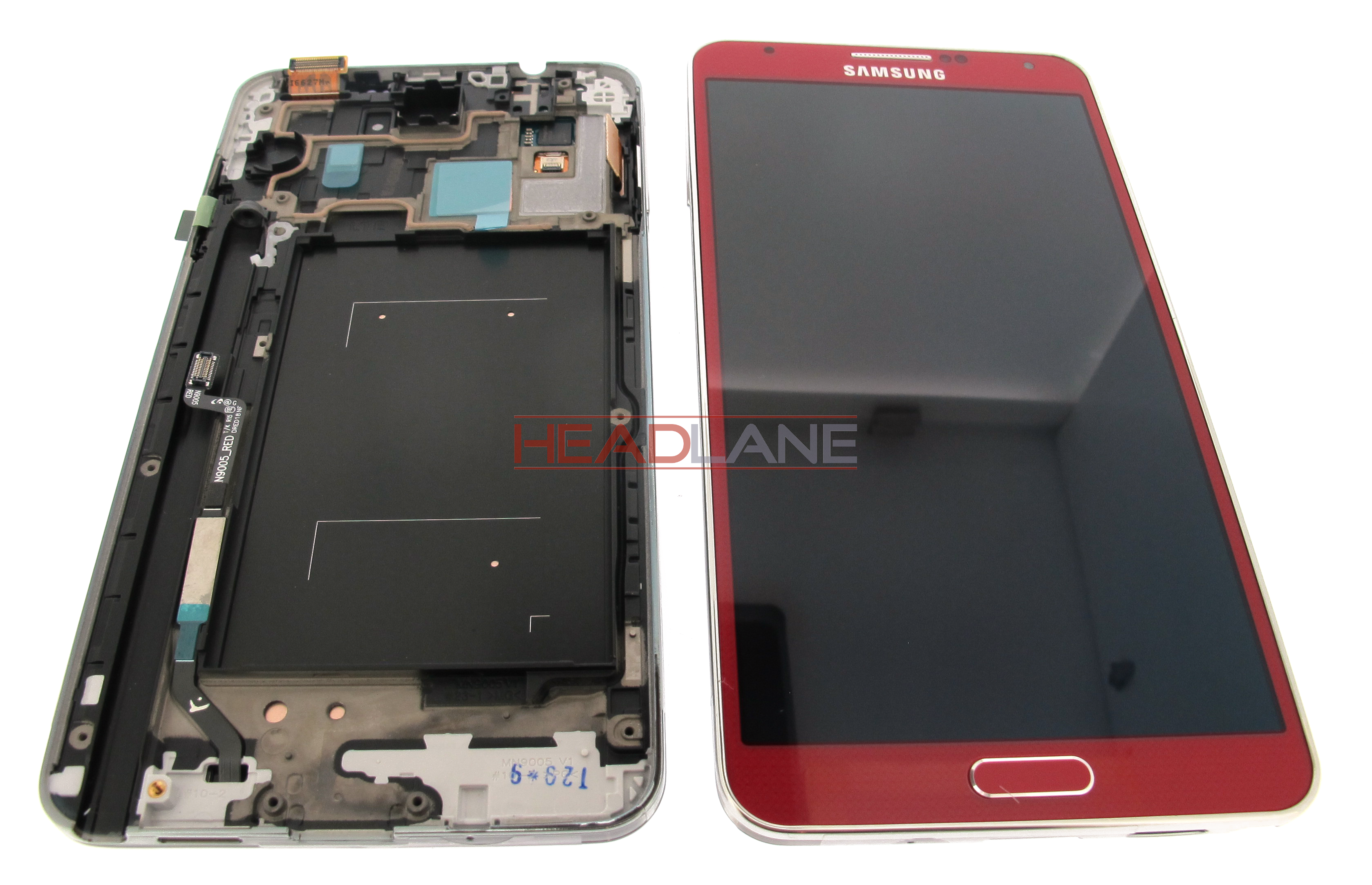 Samsung SM-N9005 Galaxy Note 3 LTE LCD / Touch - Red