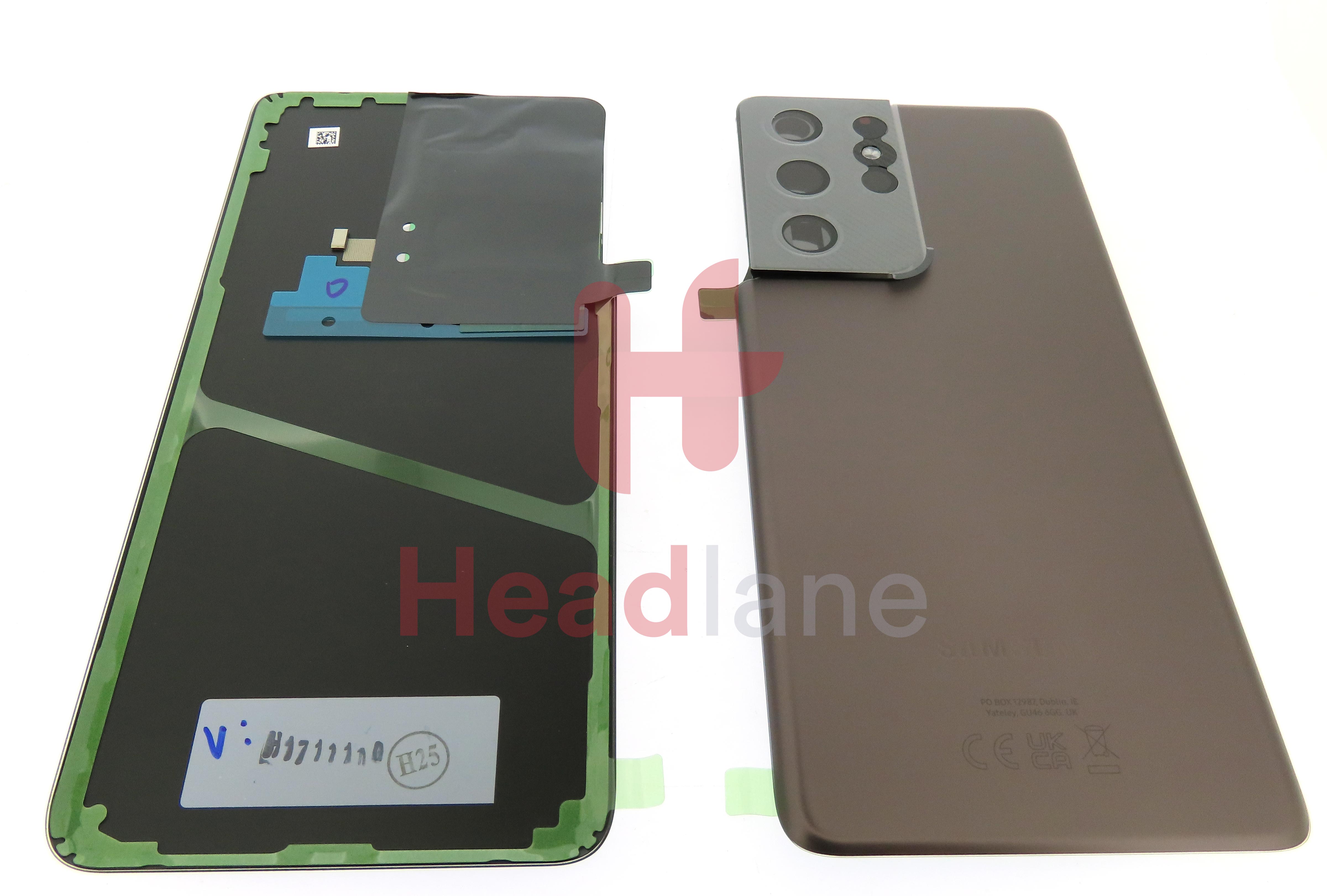 Samsung SM-G998 Galaxy S21 Ultra 5G Back / Battery Cover - Phantom Brown (UKCA)