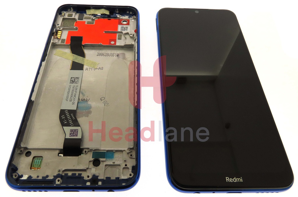 Xiaomi Redmi Note 8T LCD Display / Screen + Touch - Blue