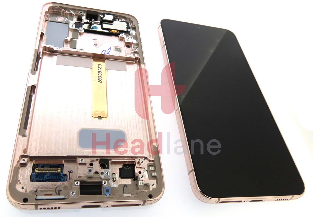 Samsung SM-S906 Galaxy S22+ / Plus LCD Display / Screen + Touch - Pink Gold