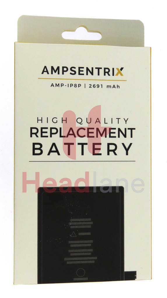 Apple iPhone 8 Plus Compatible Replacement Battery (AmpSentrix)