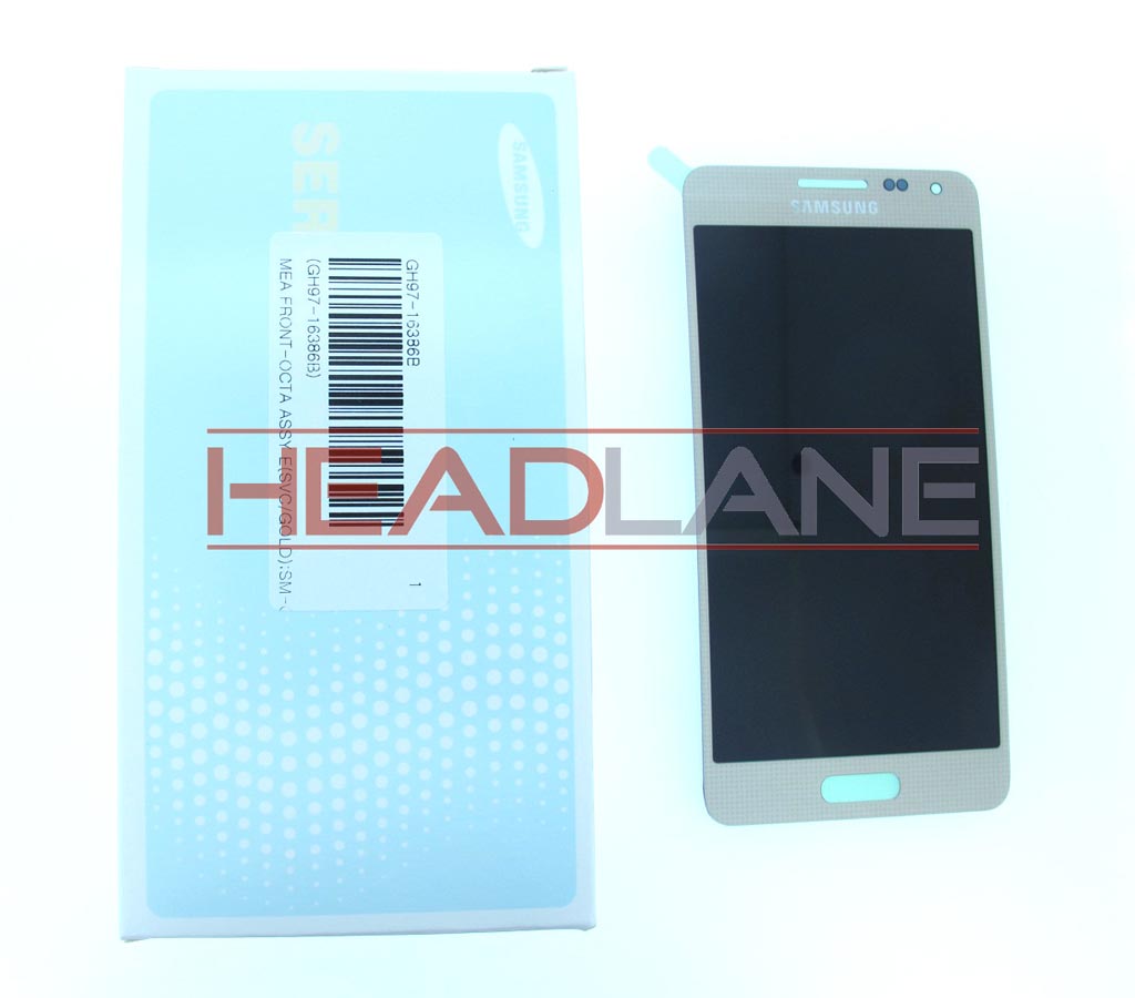 Samsung SM-G850 Galaxy Alpha LCD / Touch - Gold