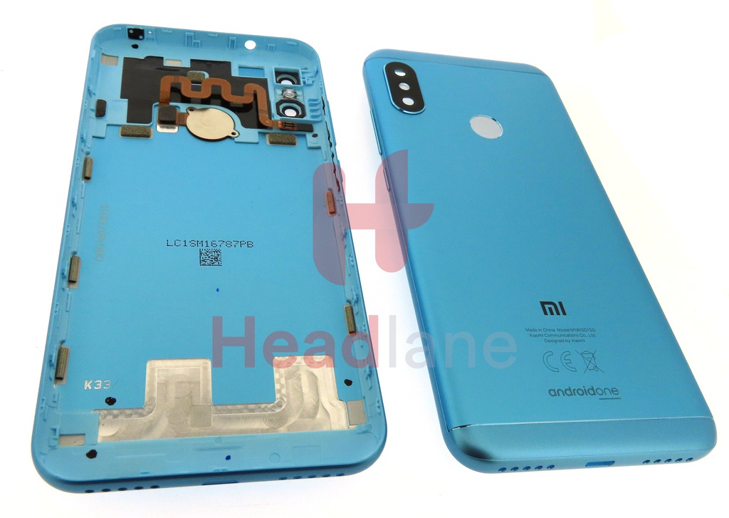 Xiaomi Mi A2 Lite / Redmi 6 Pro Back / Battery Cover - Blue