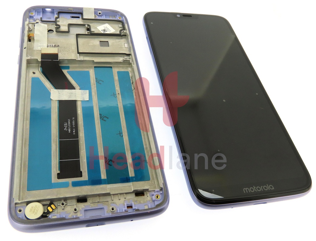 Lenovo / Motorola XT1955 Moto G7 Power LCD Display / Screen + Touch - Violet / Purple