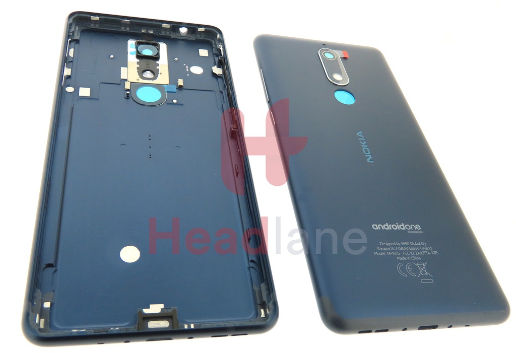 Nokia TA-1075 5.1 Back / Battery Cover - Blue
