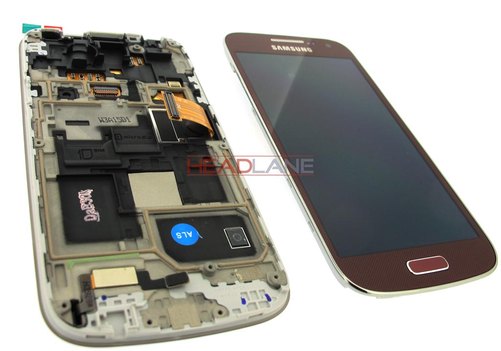 Samsung GT-I9195 Galaxy S4 Mini LCD + Touch - Red