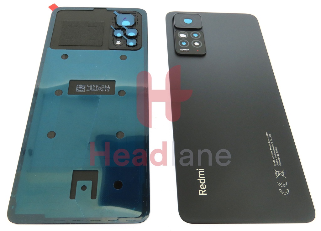 Xiaomi Redmi Note 11 Pro Back / Battery Cover - Black