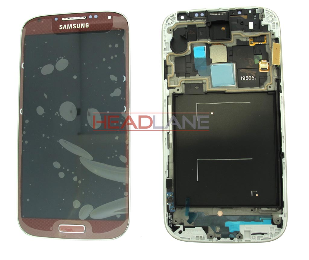 Samsung GT-I9505 Galaxy S4 LTE LCD / Touch - Red