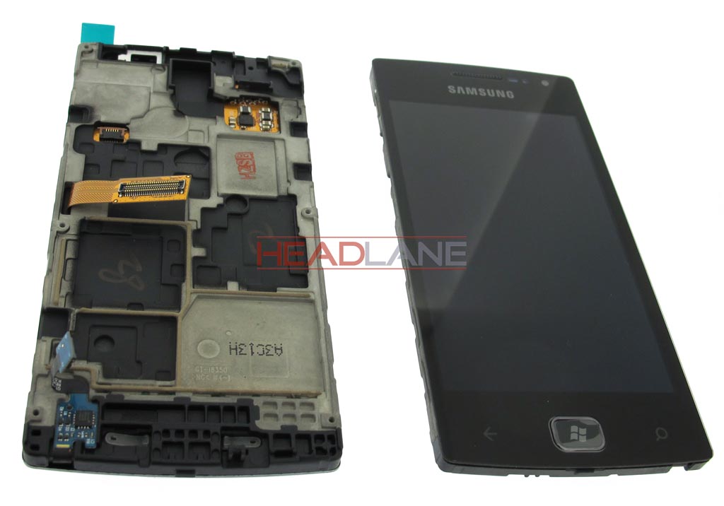 Samsung GT-I8350 Omnia W LCD / Touch - Black