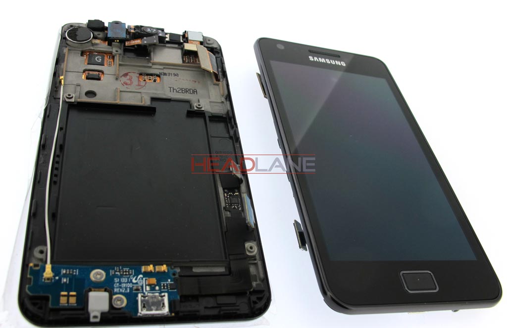 Samsung GT-I9100G Galaxy S2 LCD / Touch - Black