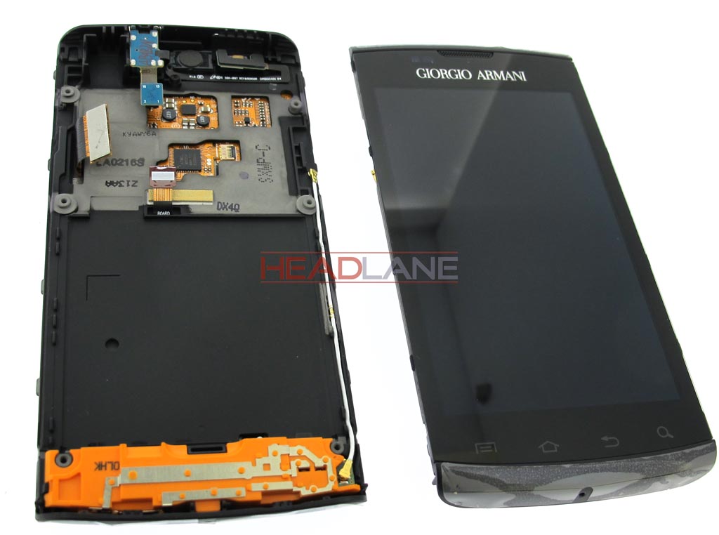 Samsung GT-I9010 Galaxy S Giorgio Armani LCD / Touch - Black