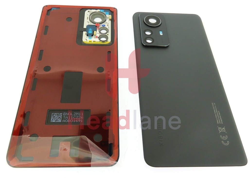 Xiaomi 12 Pro Back / Battery Cover - Black