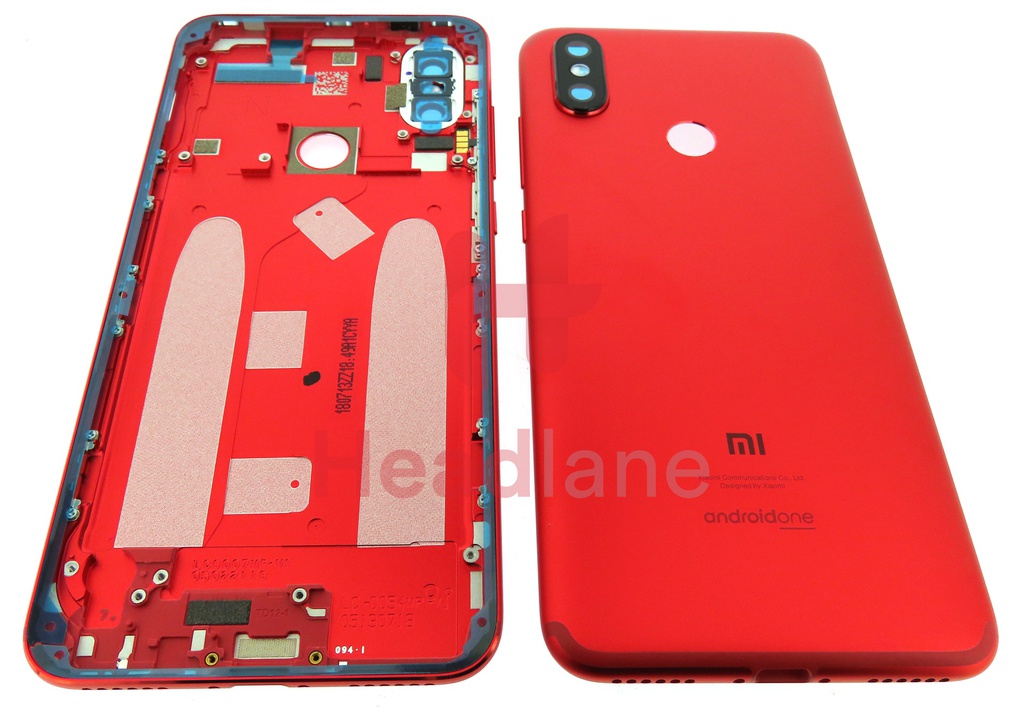 Xiaomi Mi A2 / Mi 6X Back / Battery Cover - Red