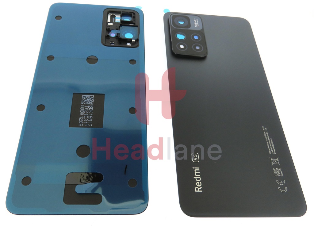 Xiaomi Redmi Note 11 Pro+ 5G Back / Battery Cover - Black