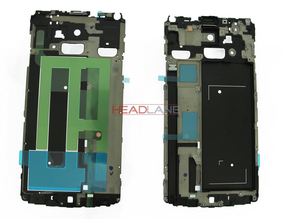 Samsung SM-N910 Galaxy Note 4 LCD Assembly Bracket - Black