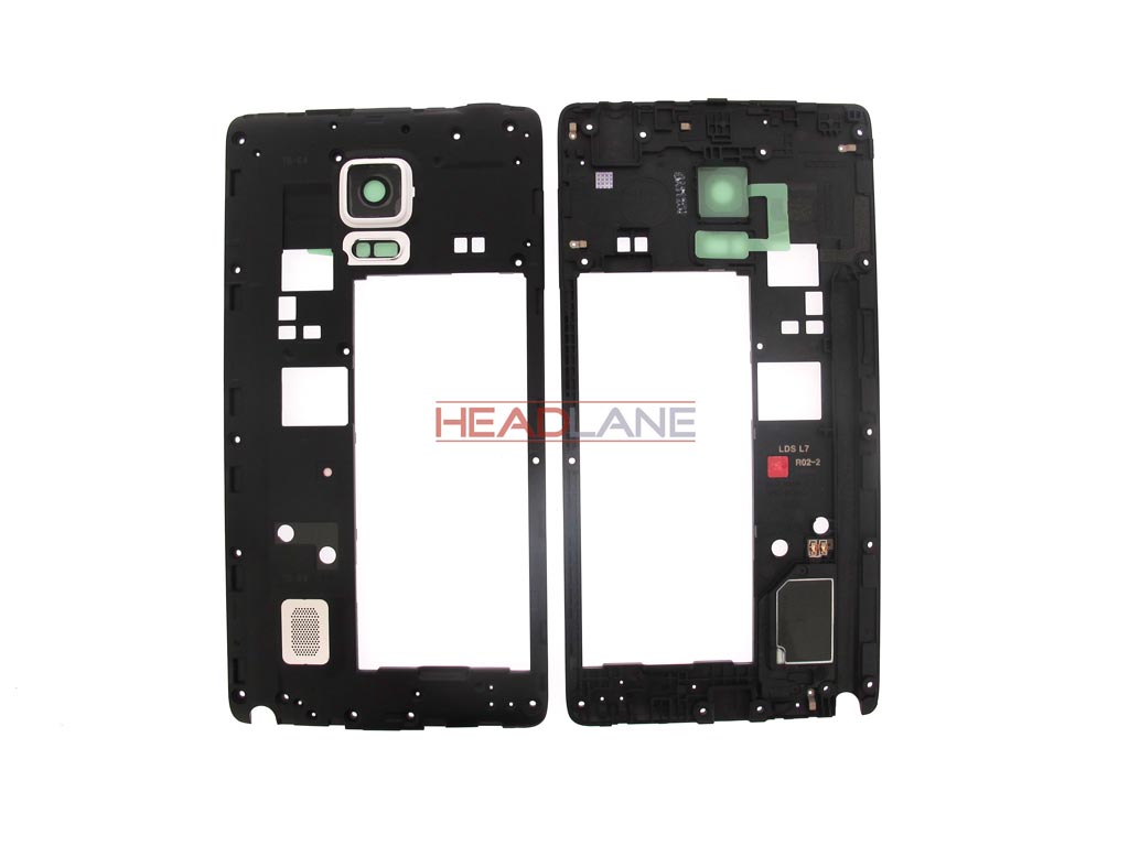 Samsung SM-N915FY Note Edge Middle Cover / Chassis - White