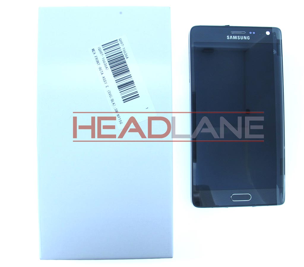 Samsung SM-N915 Galaxy Note Edge LCD Display / Screen + Touch - Black