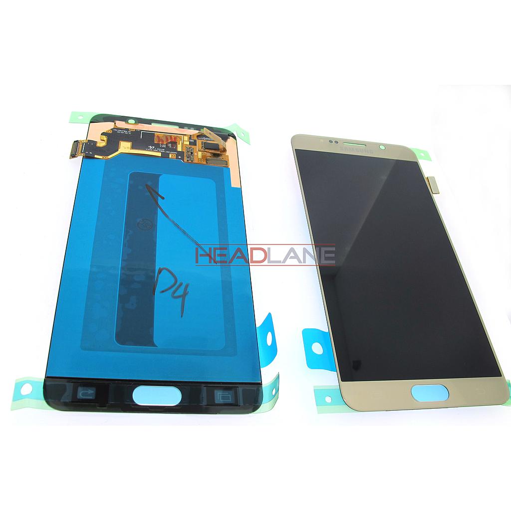 Samsung SM-N920 Galaxy Note 5 LCD Display / Screen + Touch - Gold