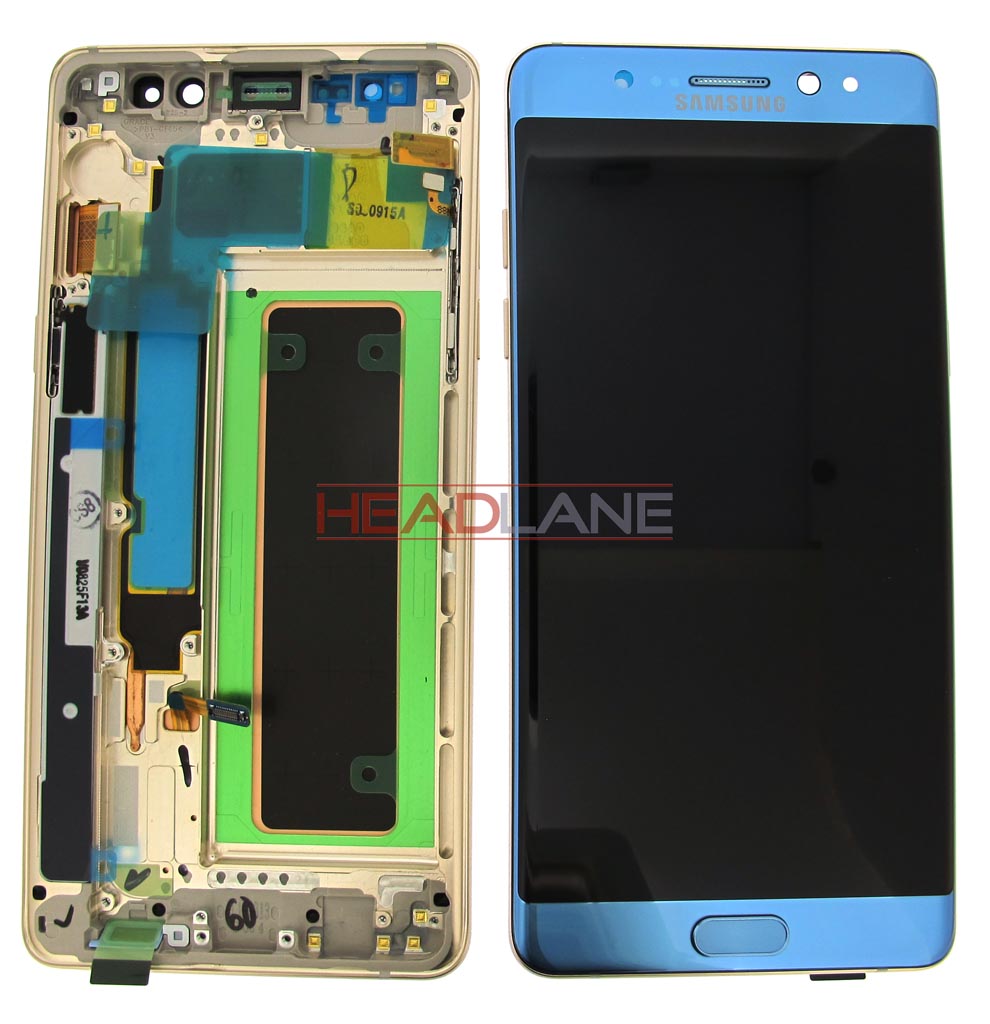 Samsung SM-N930F Galaxy Note 7 LCD Display / Screen + Touch - Blue